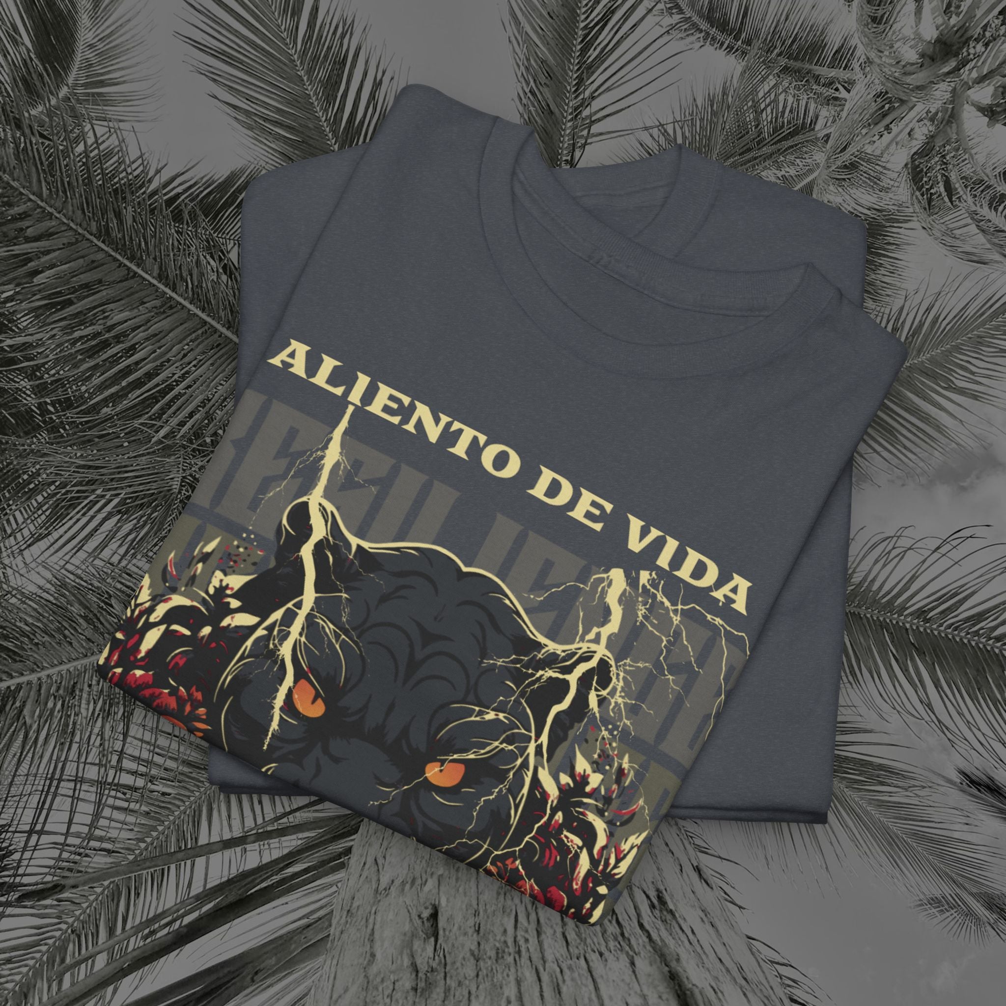 Rise of the Panther - (UNISEX) Heavy Cotton Tee - Aliento De Vida