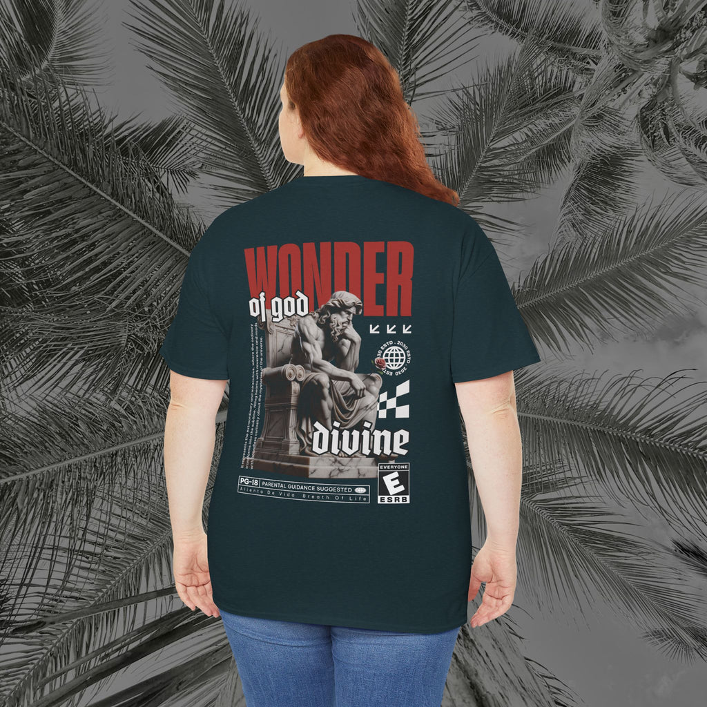 Throne of the Divine - (UNSEX) Heavy Cotton T-Shirt - Aliento De Vida