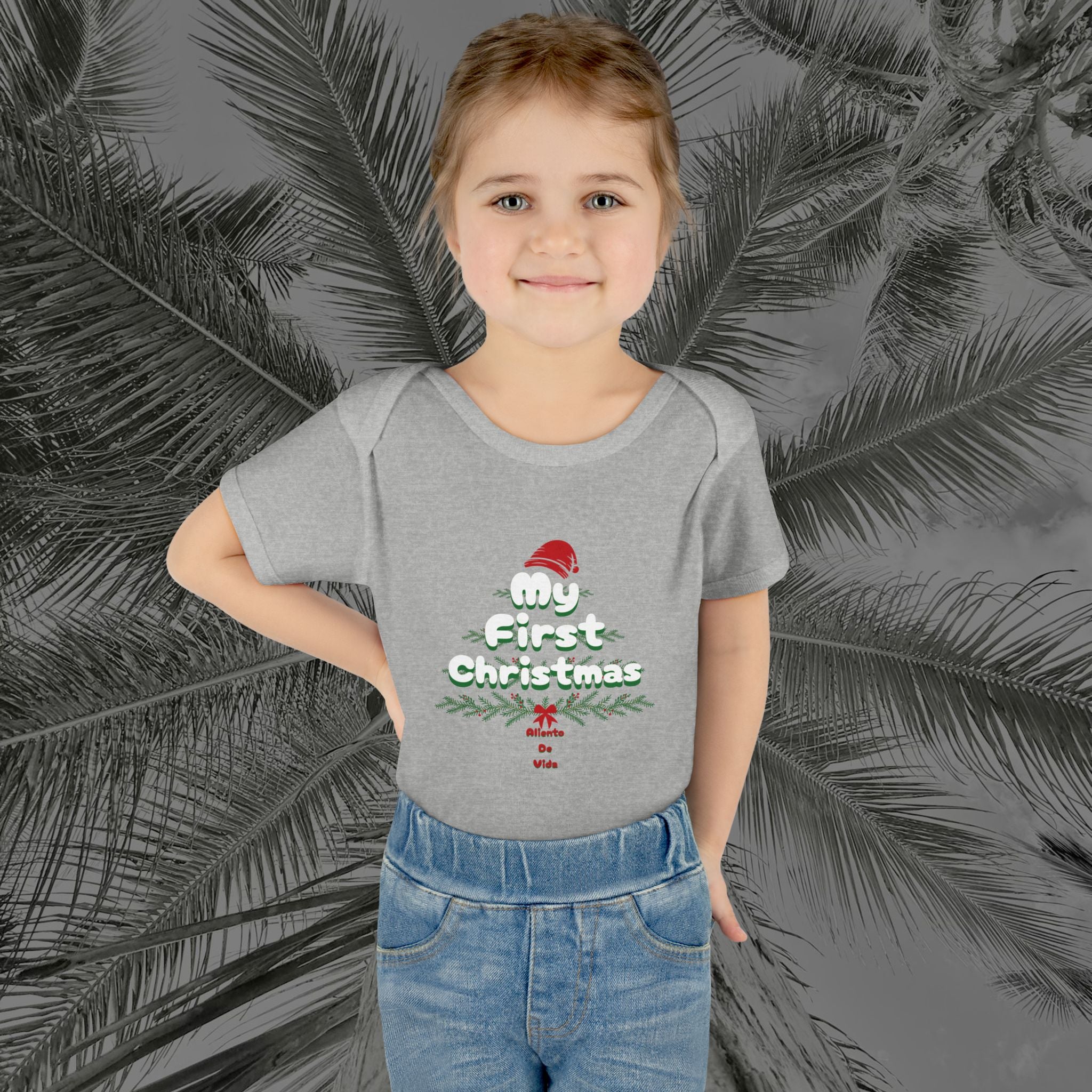 Tiny Claus in Training - (UNISEX) Baby Bodysuit / Infant Onesie - Aliento De Vida