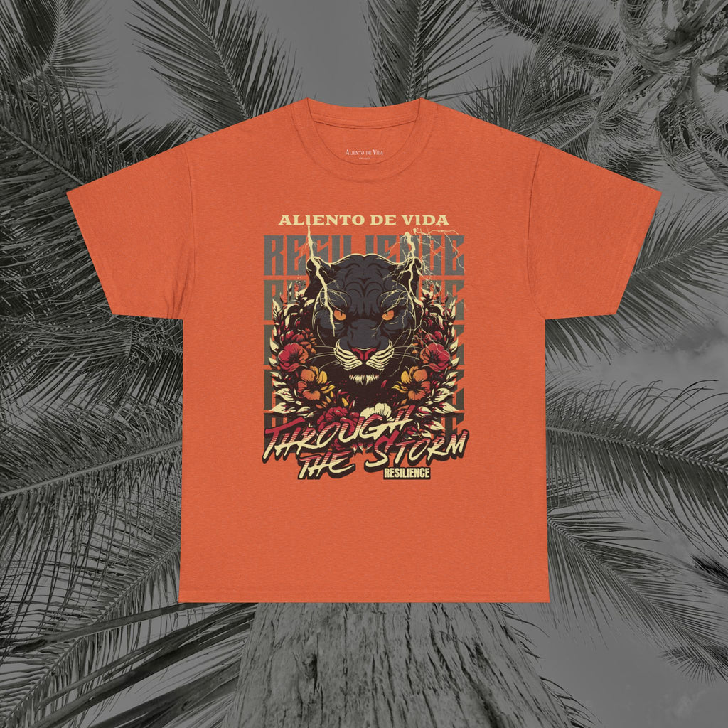 Rise of the Panther - (UNISEX) Heavy Cotton Tee - Aliento De Vida