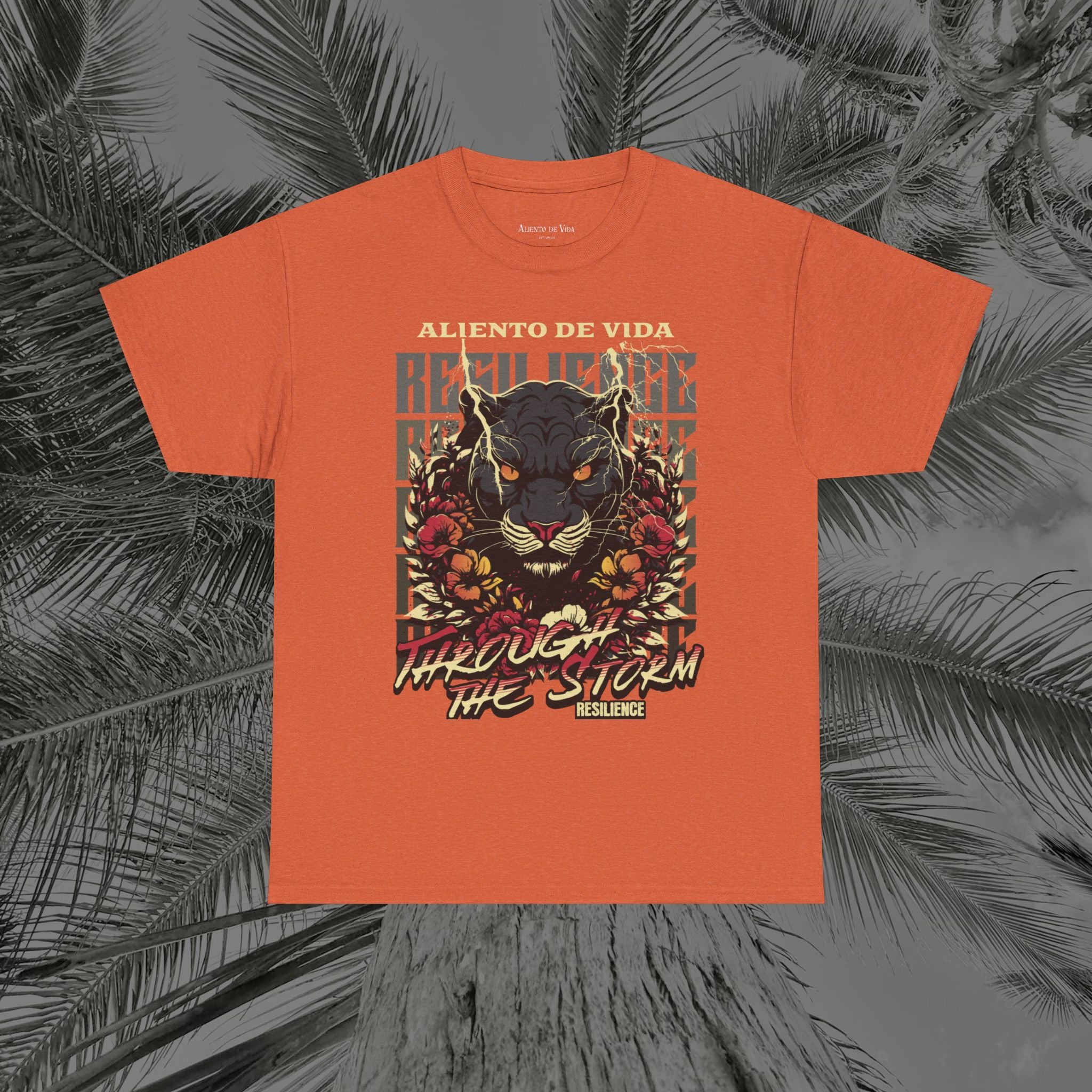 Rise of the Panther - (UNISEX) Heavy Cotton Tee - Aliento De Vida
