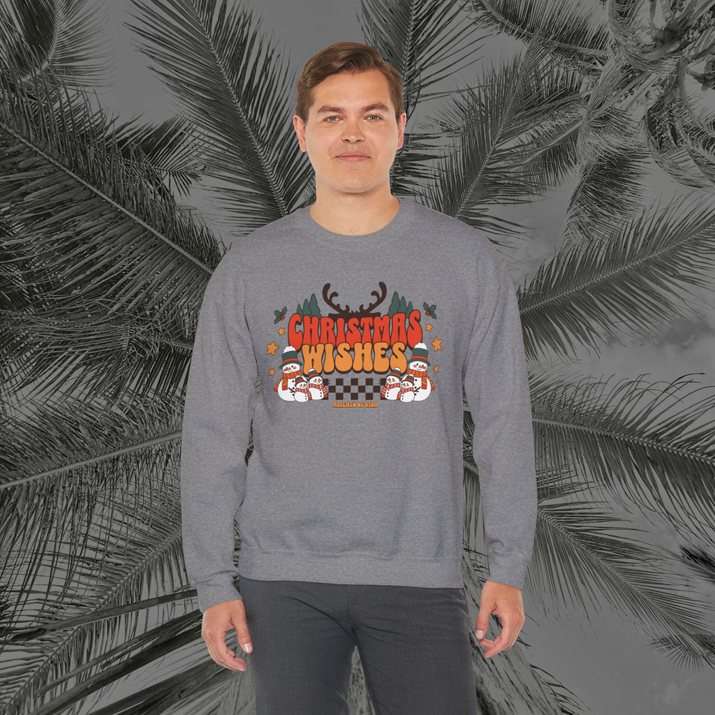 Chillin’ With My Snowmies - (UNISEX) Cozy Crewneck Sweatshirt - Aliento De Vida