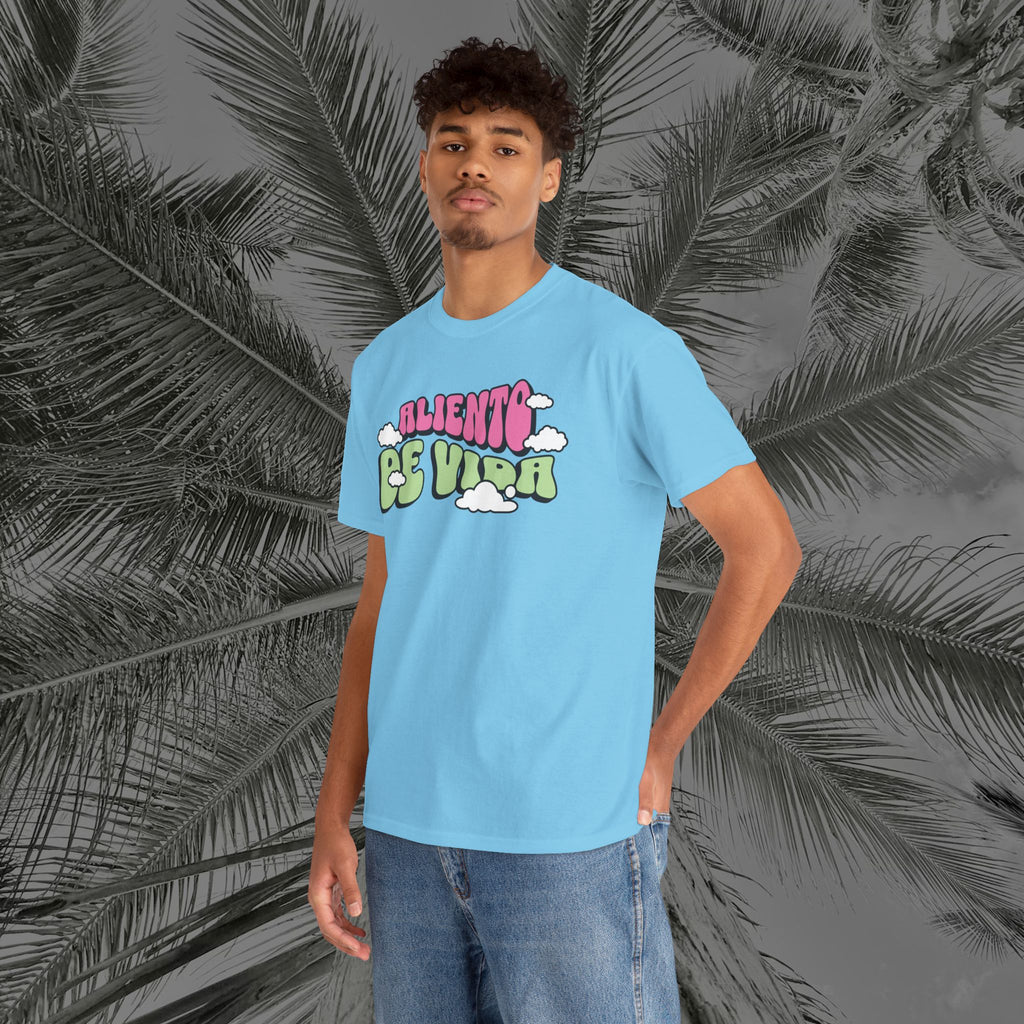 Clouds #2 - (UNISEX) Heavy Cotton T-Shirt - Aliento De Vida