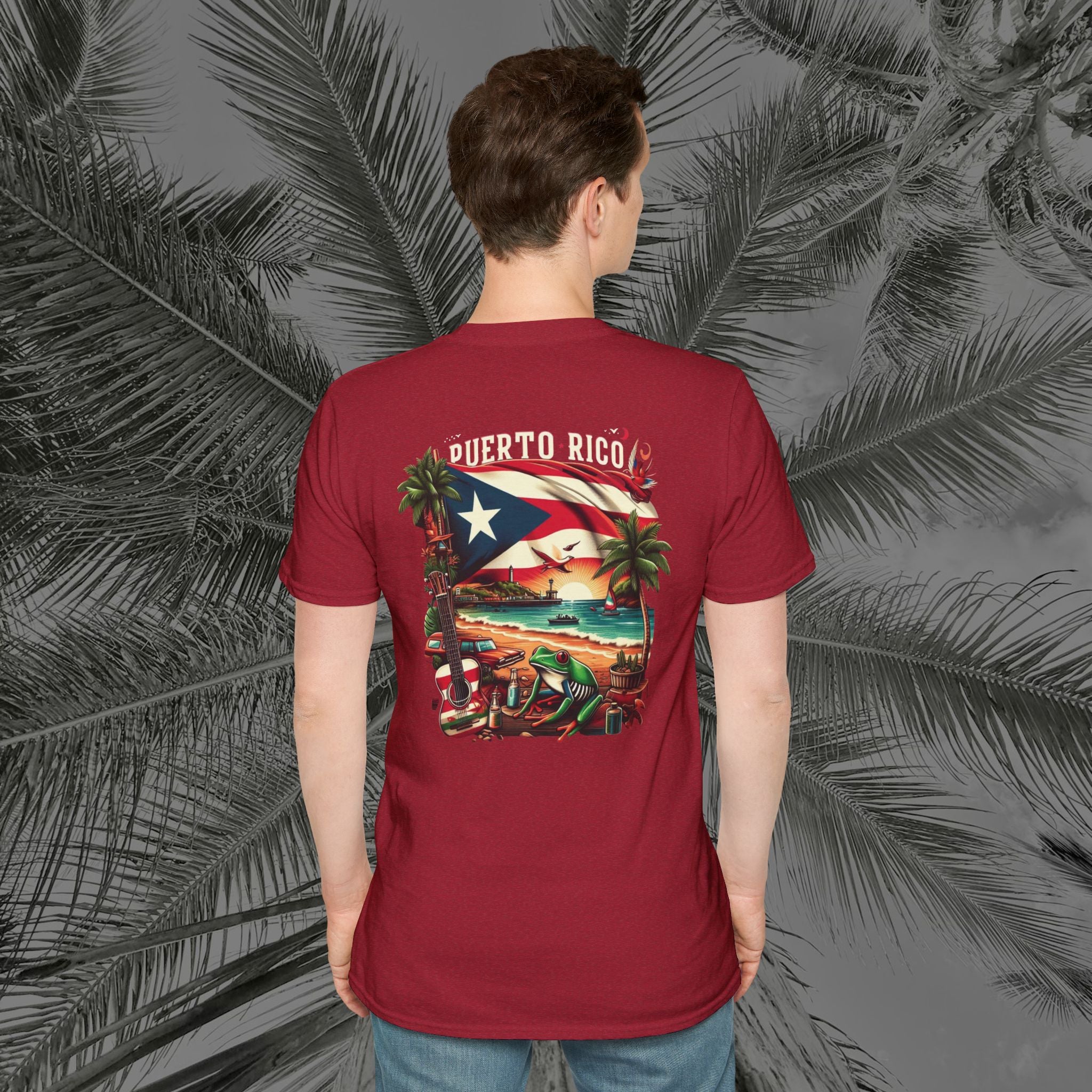 Coqui De La Playa - PR COLLECTION - (UNISEX) T-Shirt - Aliento De Vida