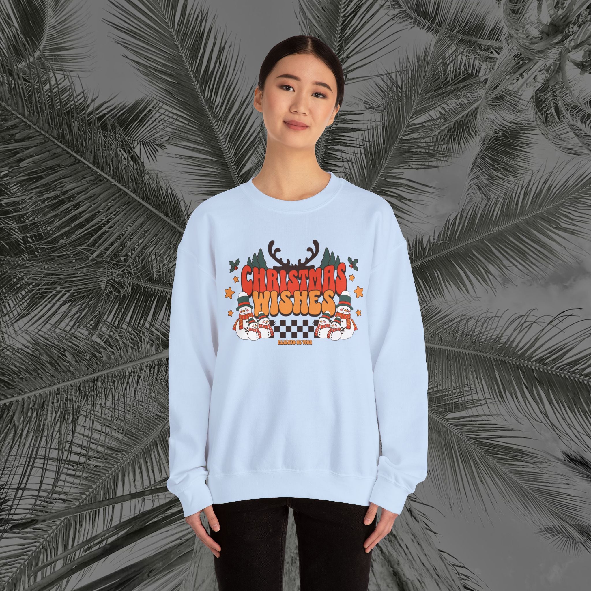 Chillin’ With My Snowmies - (UNISEX) Cozy Crewneck Sweatshirt - Aliento De Vida