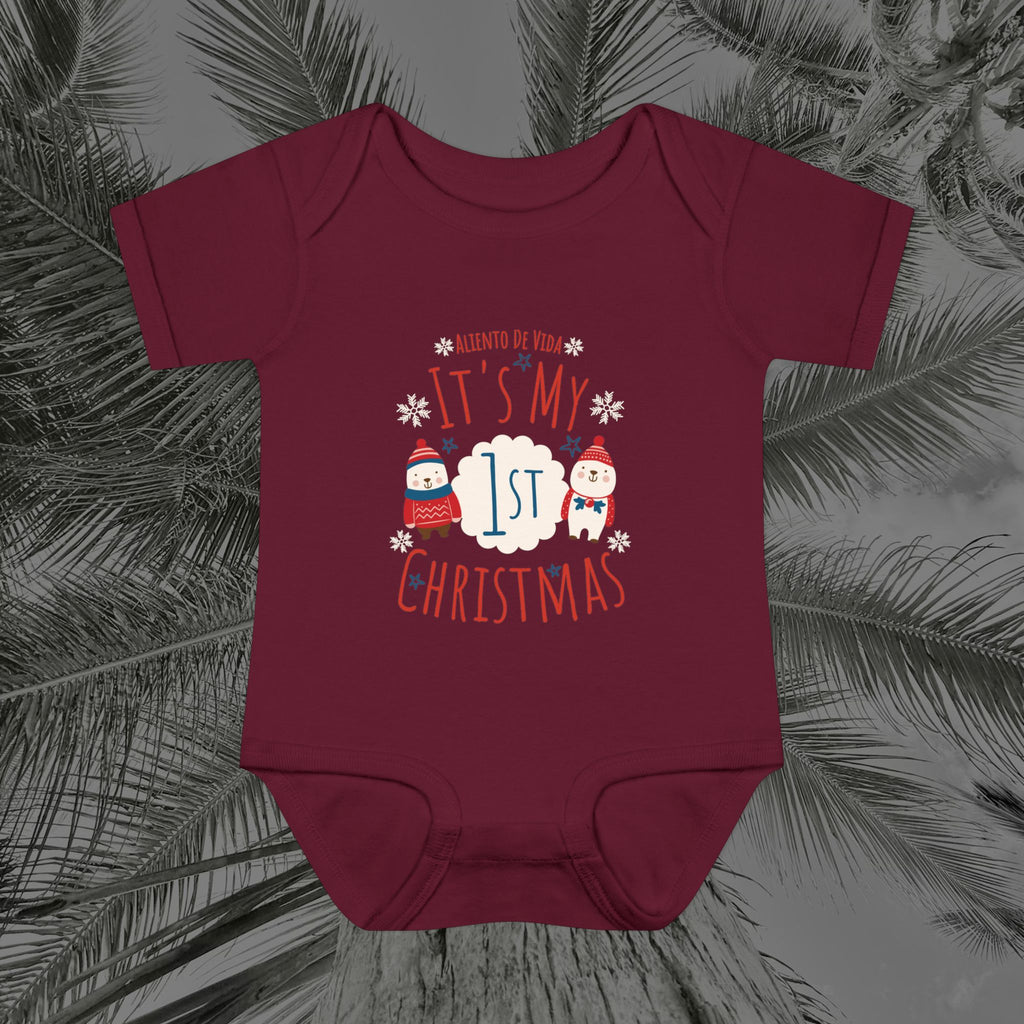 Little North Pole Newbie - (UNISEX) Baby Bodysuit / Infant Onesie - Aliento De Vida