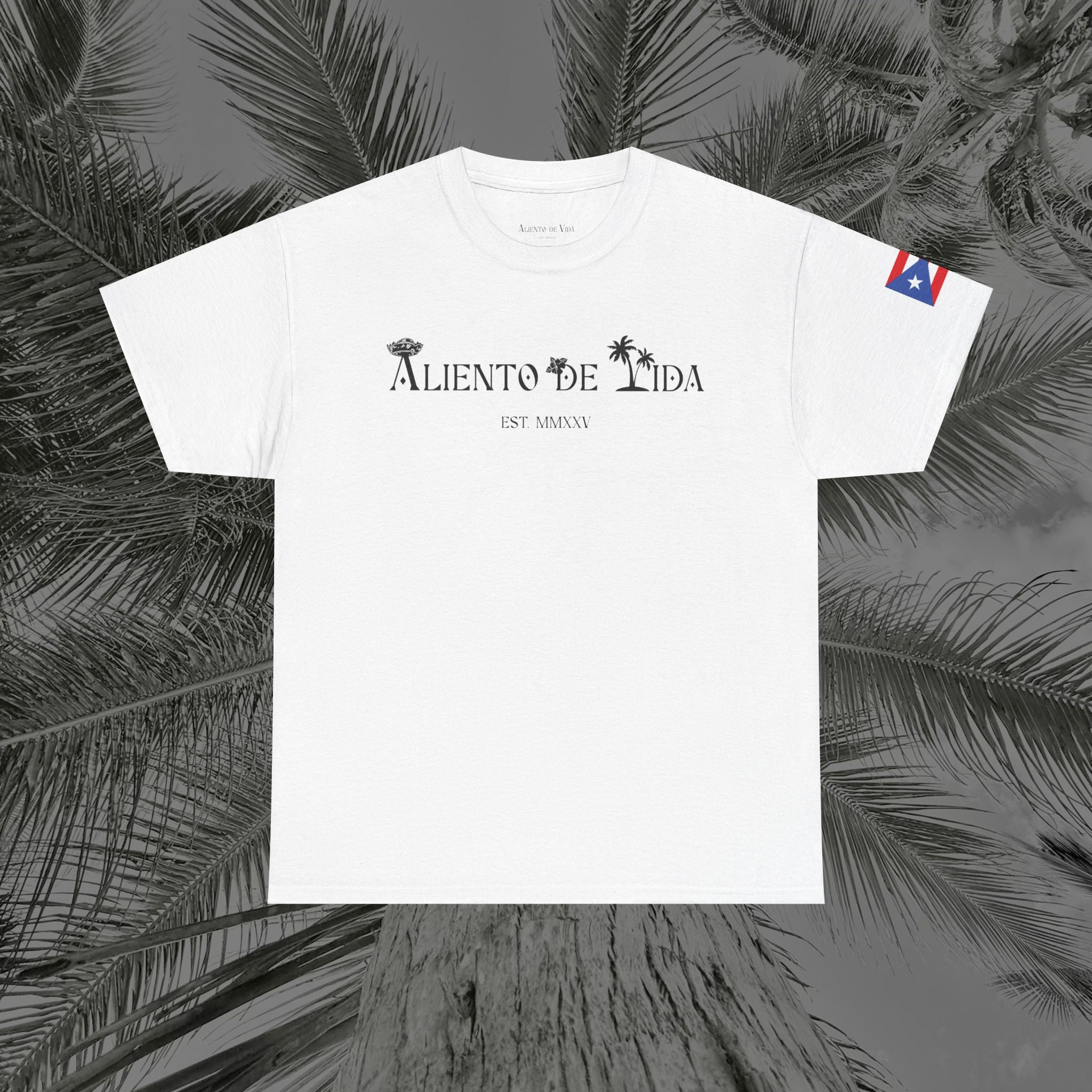 WE ARE PUERTO RICAN - PR COLLECTION - (UNISEX) Heavy Cotton Tee - Aliento De Vida