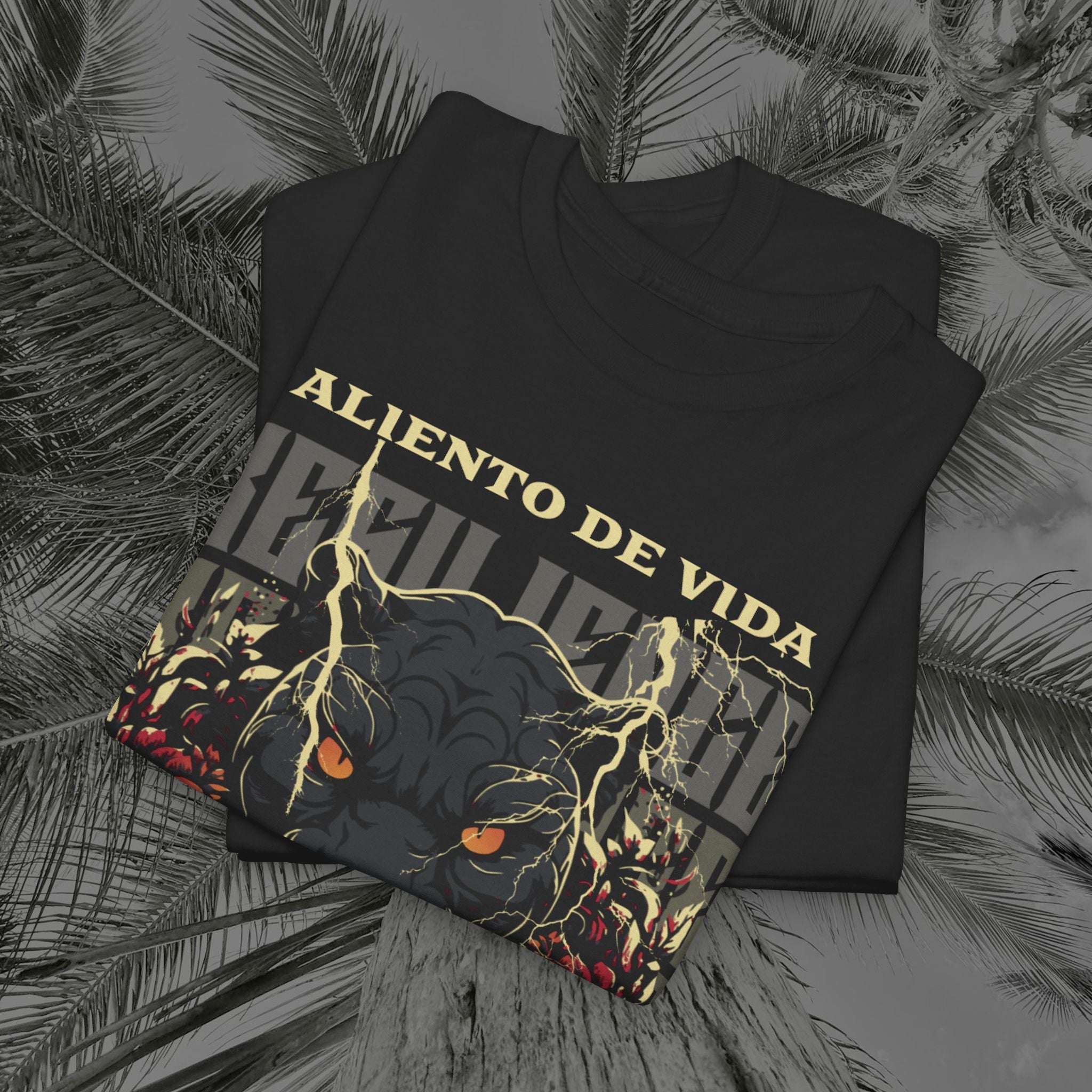 Rise of the Panther - (UNISEX) Heavy Cotton Tee - Aliento De Vida