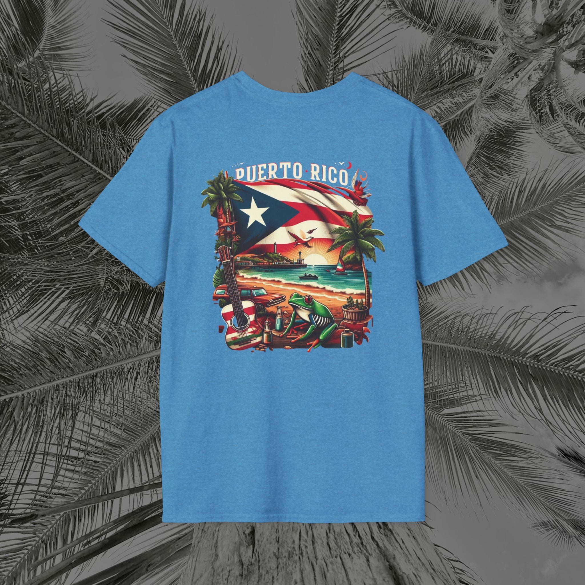 Coqui De La Playa - PR COLLECTION - (UNISEX) T-Shirt - Aliento De Vida