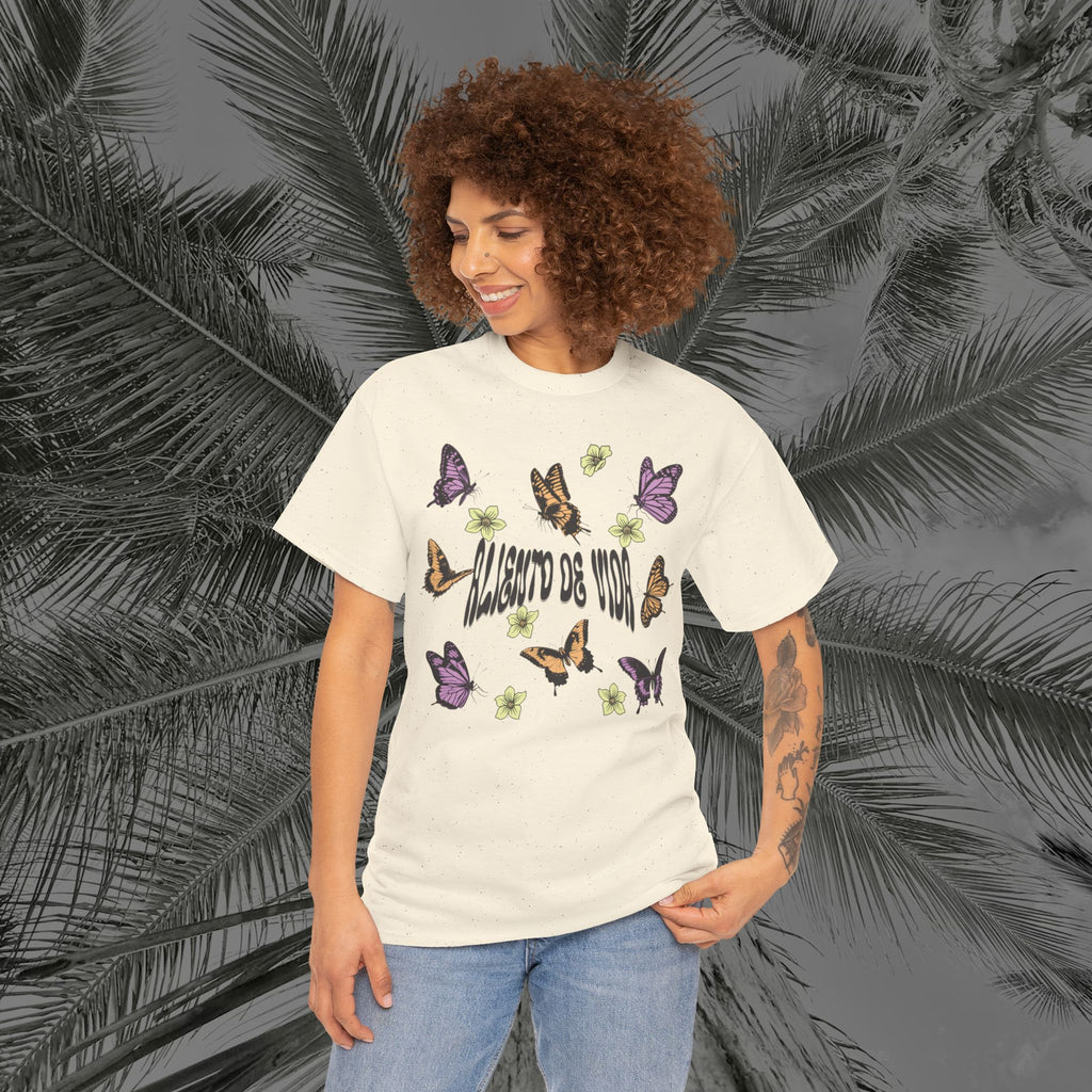 Butterfly Effect - (UNISEX) Heavy Cotton T-Shirt - Aliento De Vida