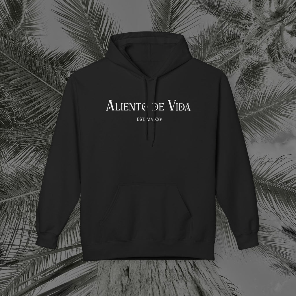 Resting Beach Face - (UNISEX) Midweight Fleece Hoodie - Aliento De Vida