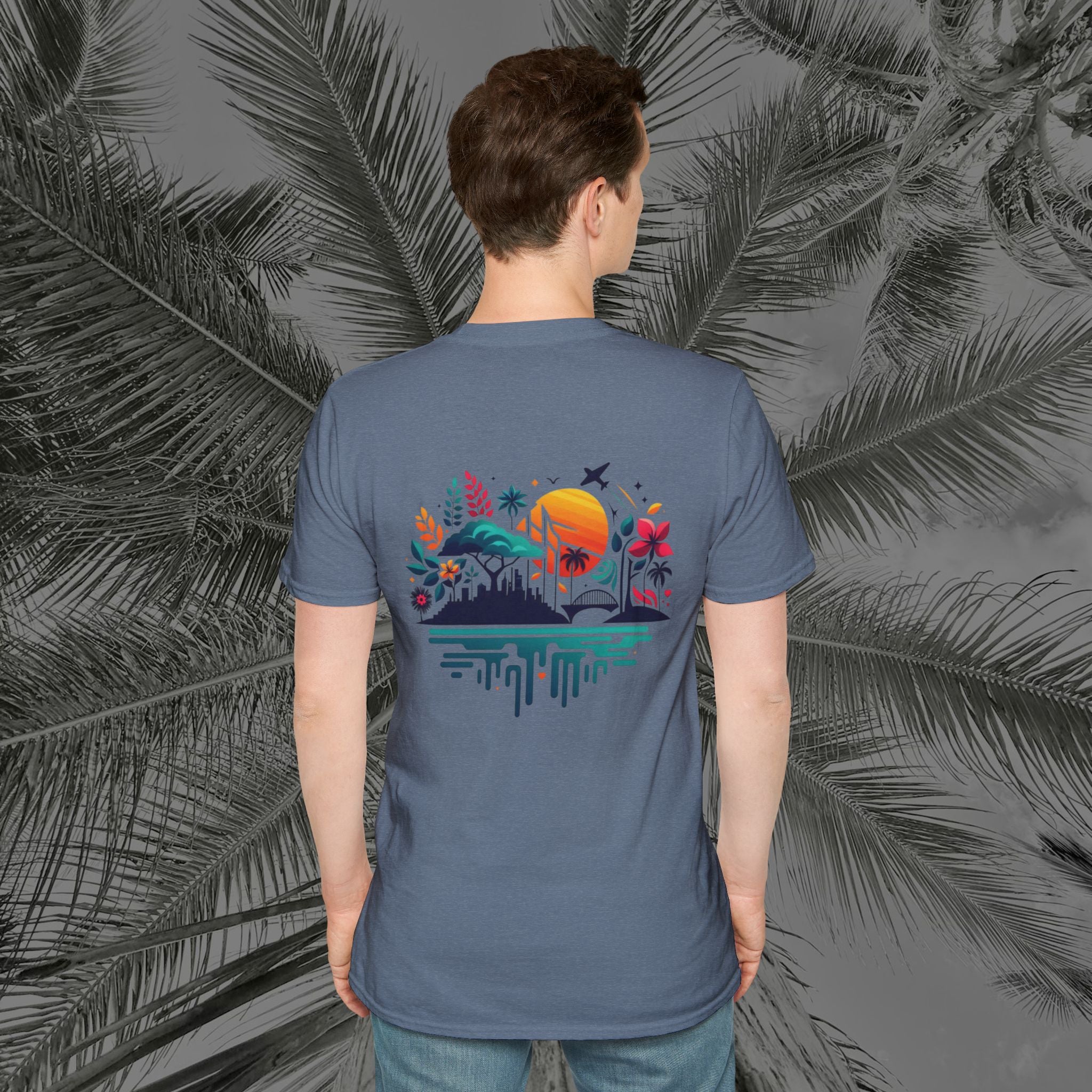 Vibrant Vibes - (UNISEX) Soft style T-Shirt - Aliento De Vida