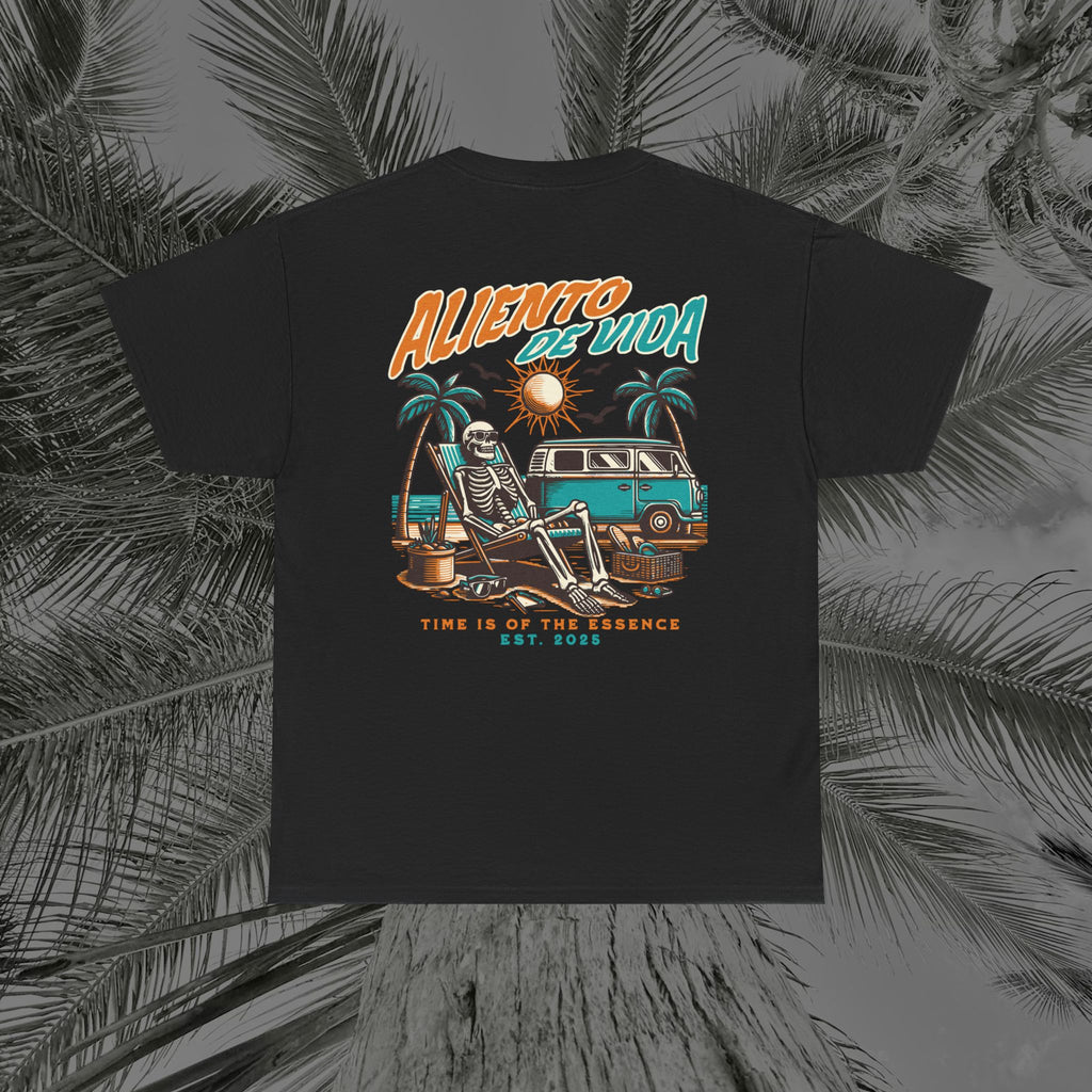 Beach, Please—I’m Dead - (UNISEX) Heavy Cotton T-Shirt - Aliento De Vida