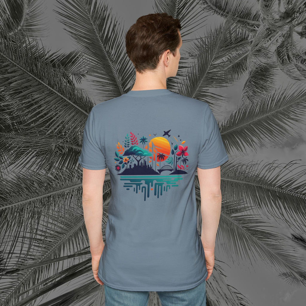 Vibrant Vibes - (UNISEX) Soft style T-Shirt - Aliento De Vida