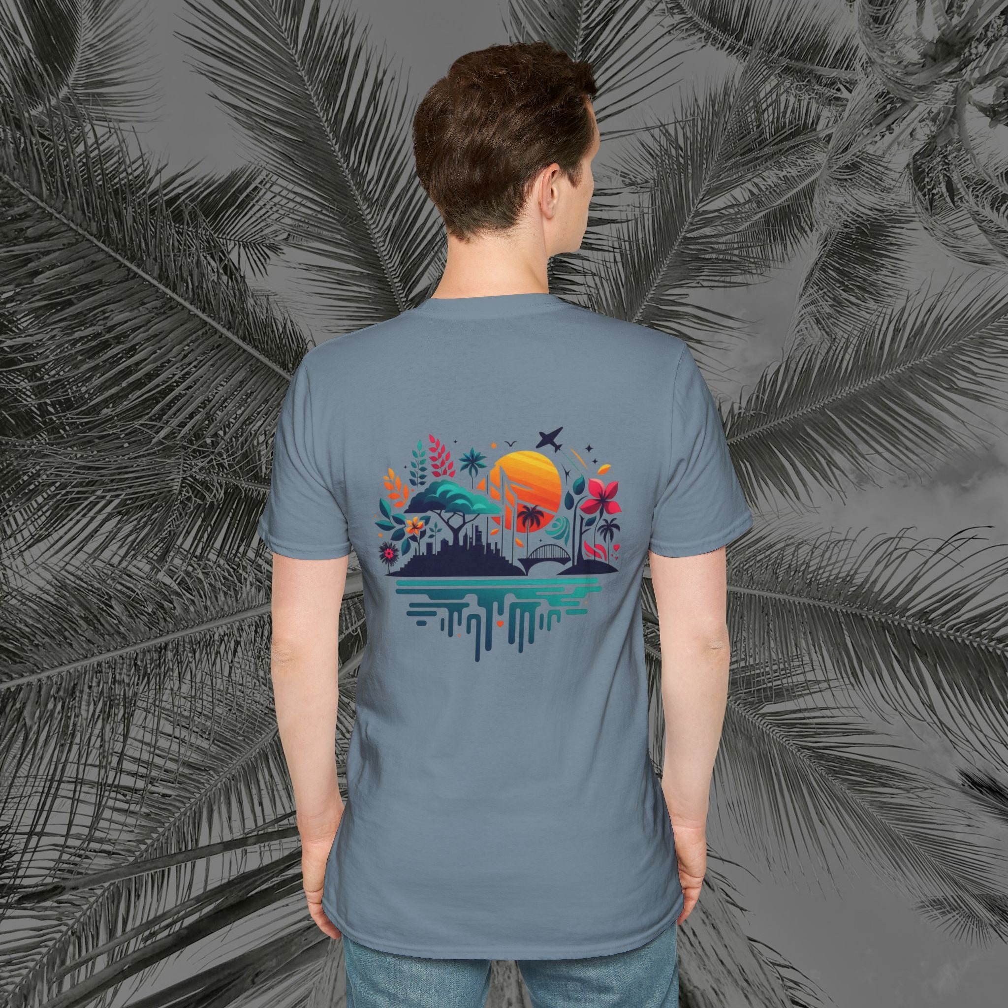Vibrant Vibes - (UNISEX) Soft style T-Shirt - Aliento De Vida