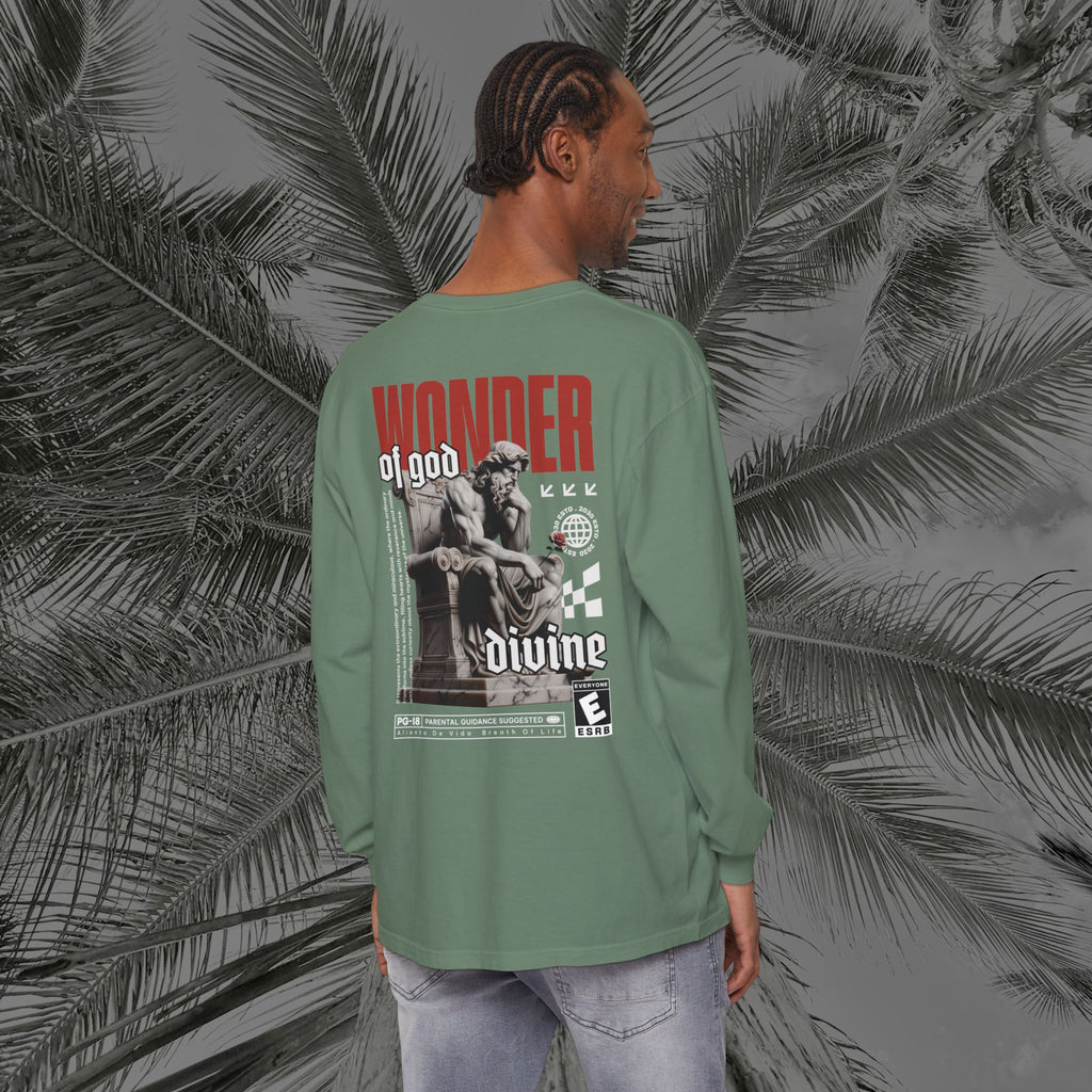 Throne of the Divine - (UNISEX) Long Sleeve Shirt - Aliento De Vida