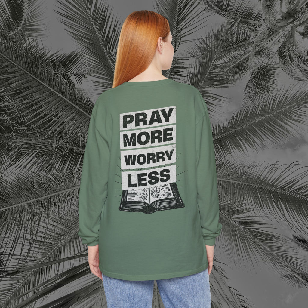 Peace Through Prayer - (UNISEX) Long Sleeve Shirt - Aliento De Vida