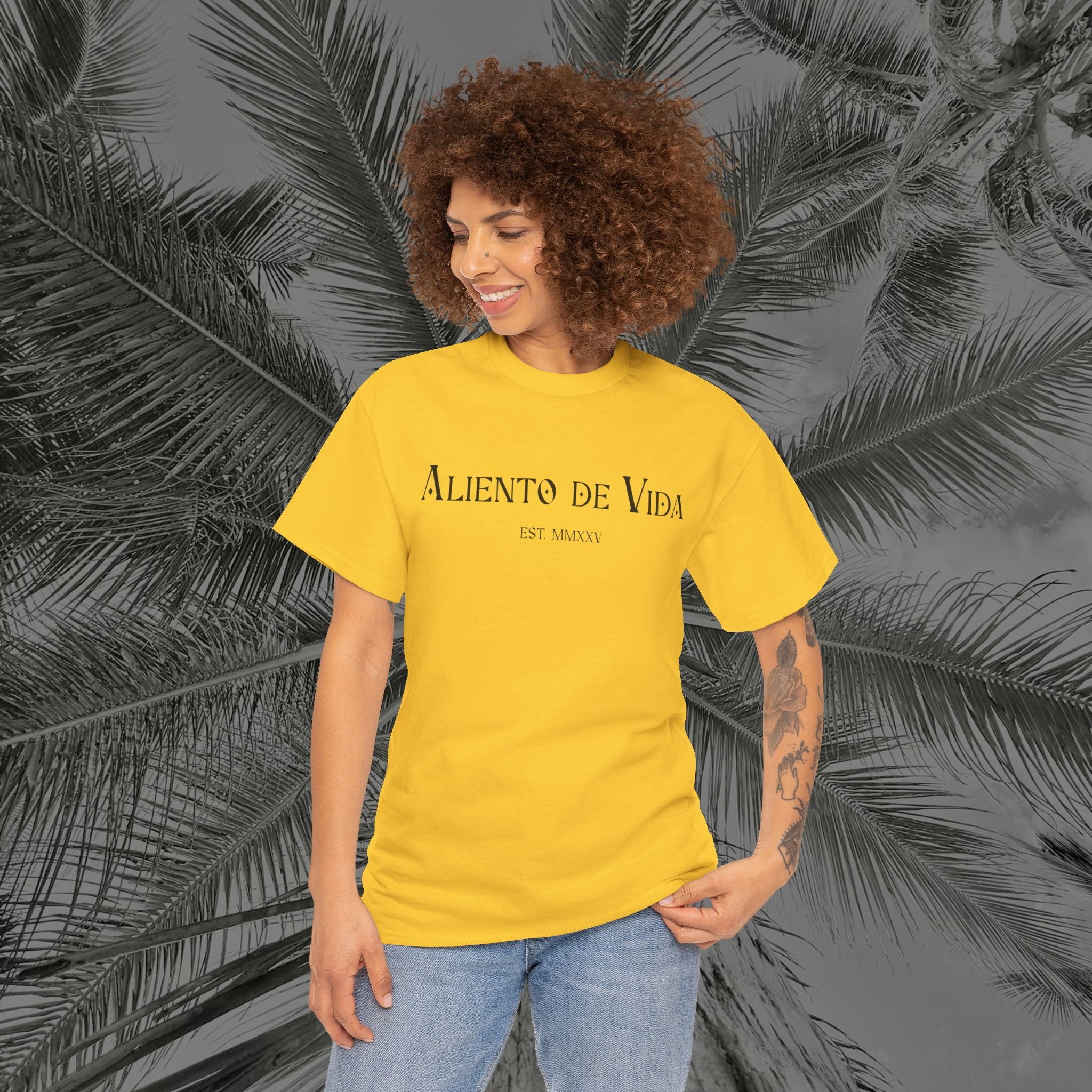 Tropical Terrors - (UNISEX) Heavy Cotton T-Shirt - Aliento De Vida