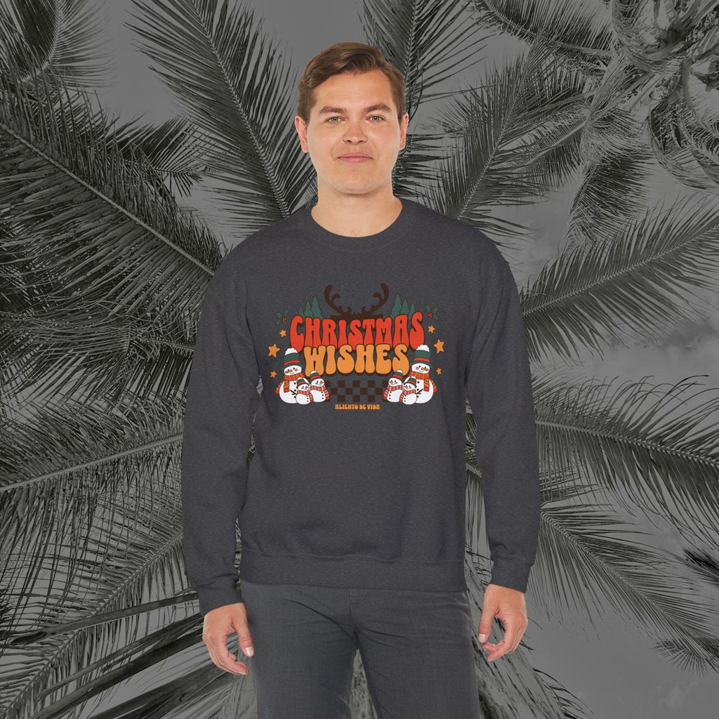 Chillin’ With My Snowmies - (UNISEX) Cozy Crewneck Sweatshirt - Aliento De Vida