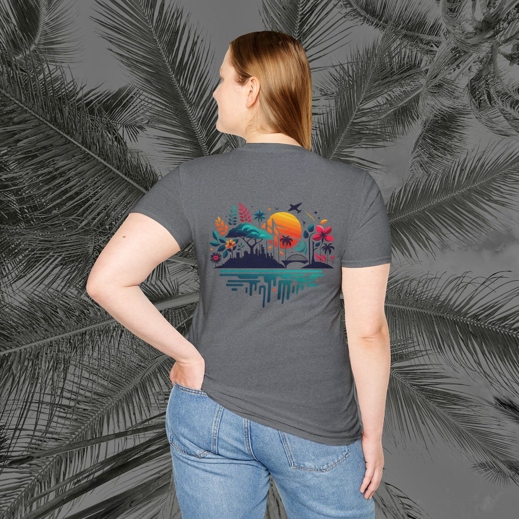 Vibrant Vibes - (UNISEX) Soft style T-Shirt - Aliento De Vida