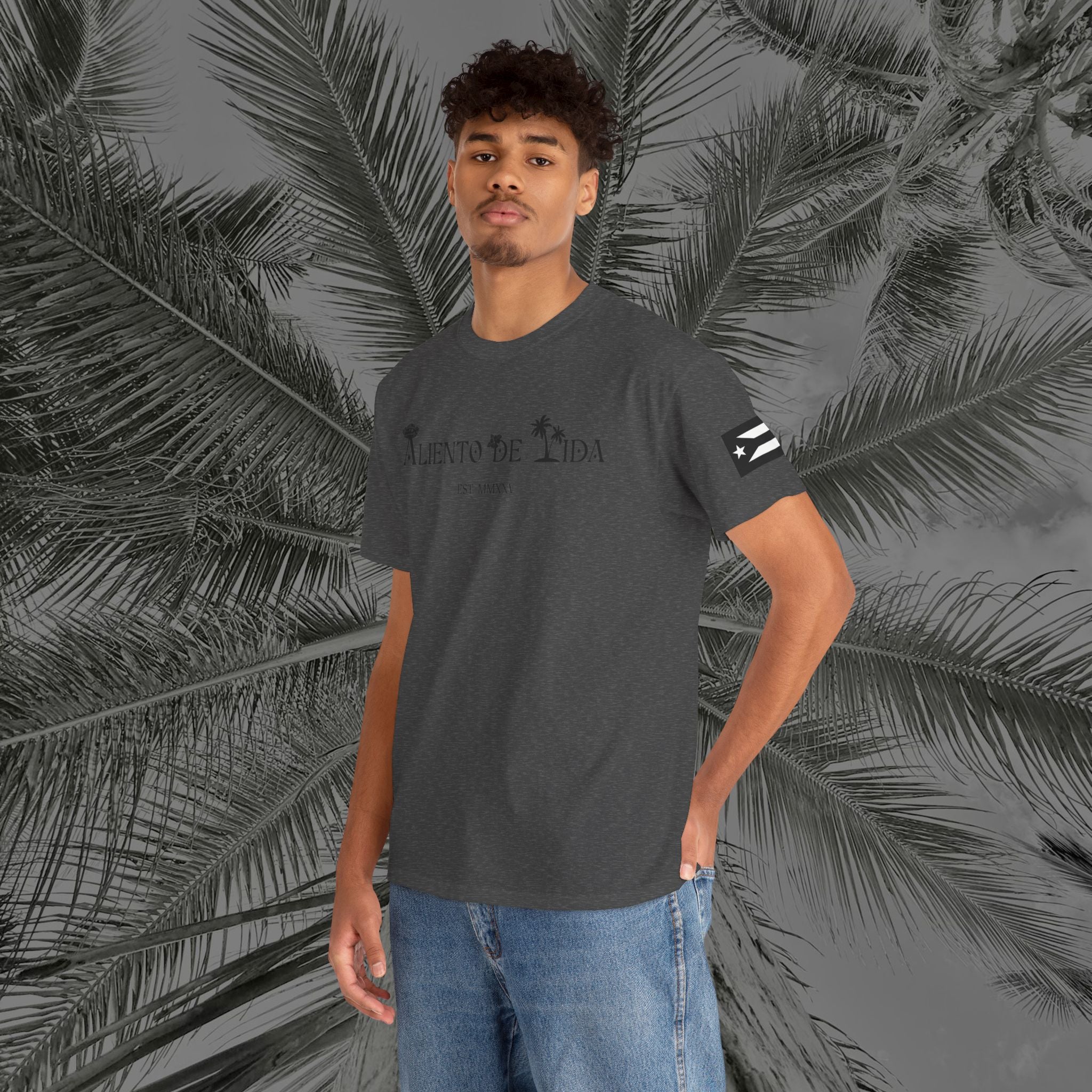 Frog Of The Island - PR COLLECTION - (UNISEX) Heavy Cotton Tee - Aliento De Vida