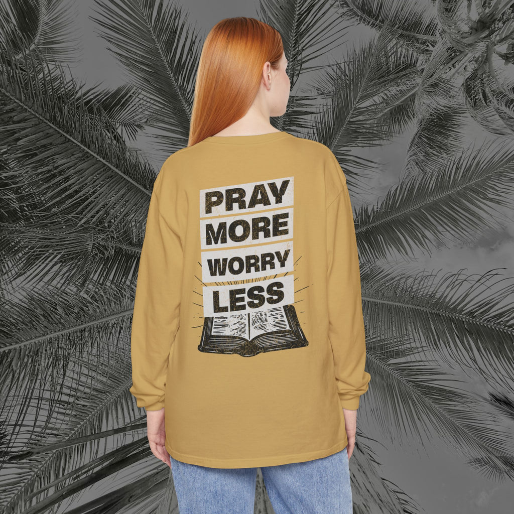 Peace Through Prayer - (UNISEX) Long Sleeve Shirt - Aliento De Vida