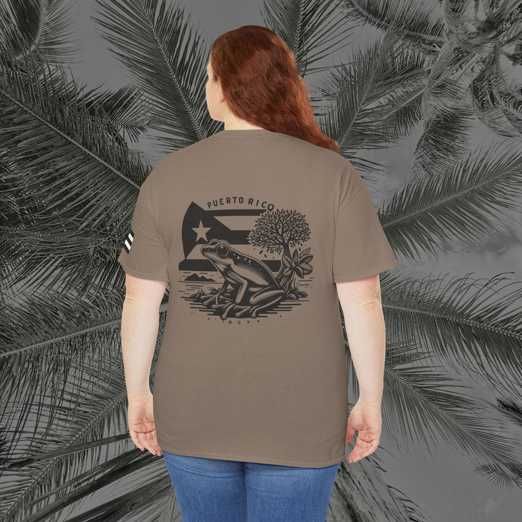 Coqui Crazy - PR COLLECTION - (UNISEX) Heavy Cotton Tee - Aliento De Vida