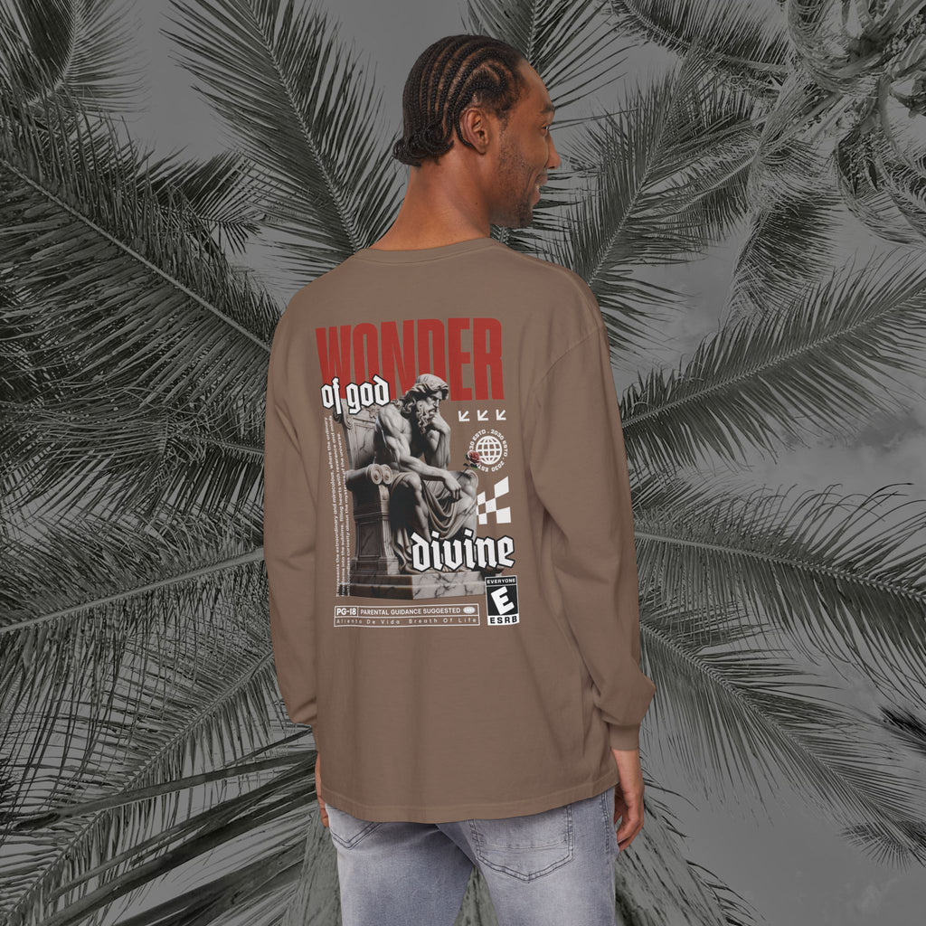 Throne of the Divine - (UNISEX) Long Sleeve Shirt - Aliento De Vida