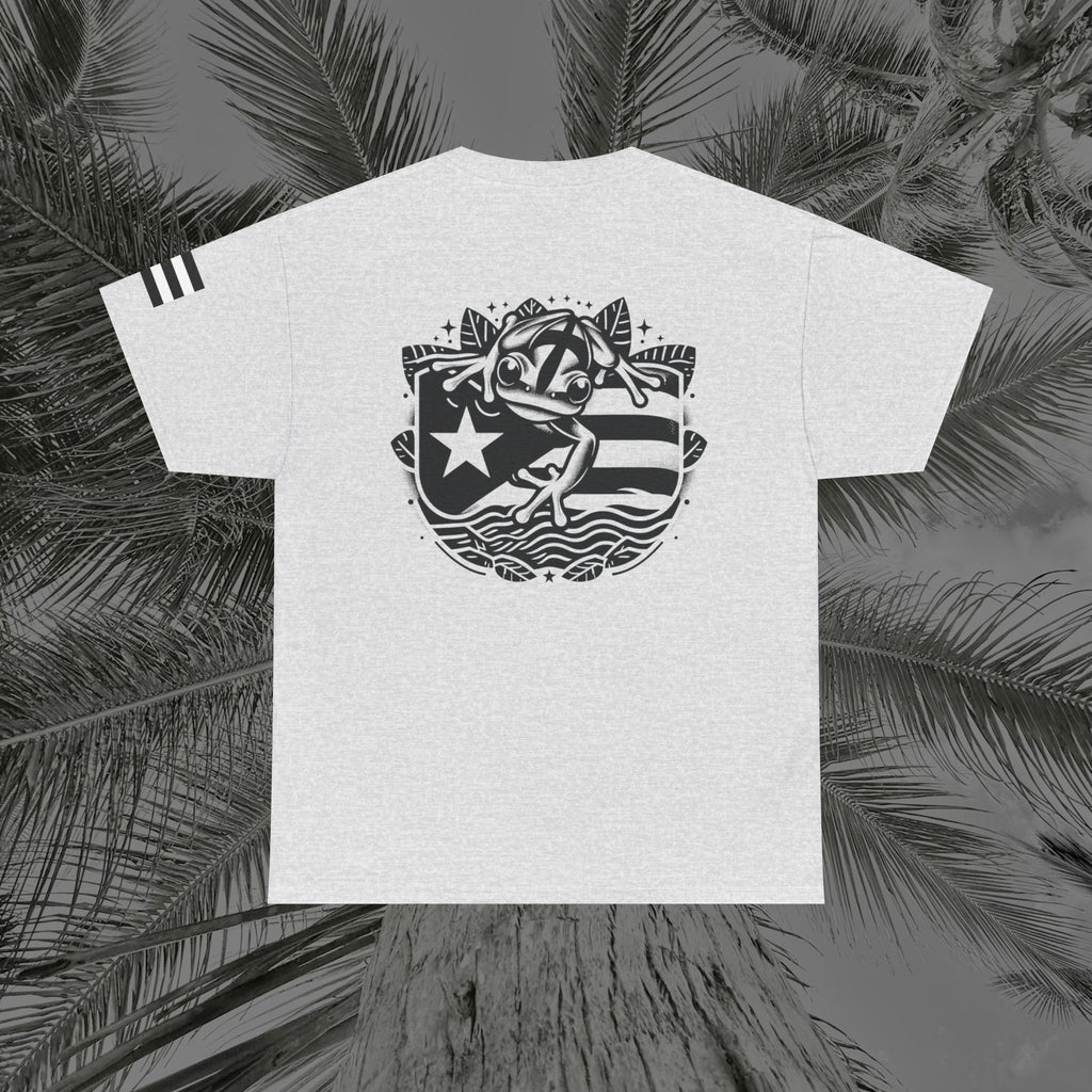 Frog Of The Island - PR COLLECTION - (UNISEX) Heavy Cotton Tee - Aliento De Vida