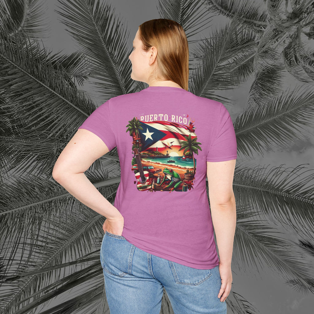Coqui De La Playa - PR COLLECTION - (UNISEX) T-Shirt - Aliento De Vida