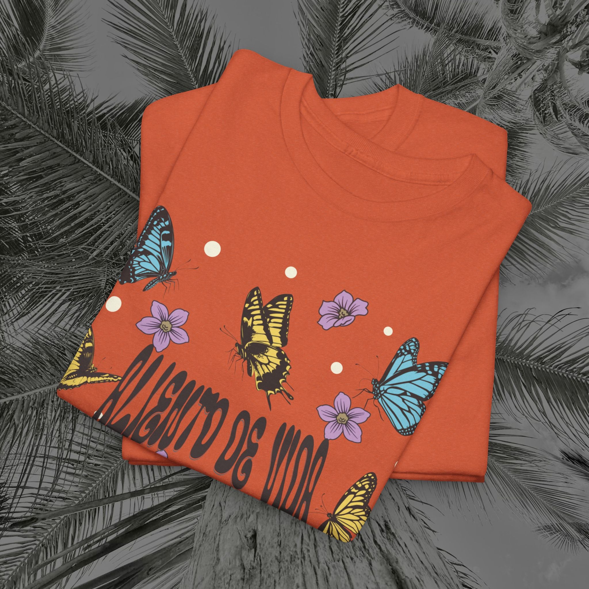 Butterfly Effect #2 - (UNISEX) Heavy Cotton T-Shirt - Aliento De Vida