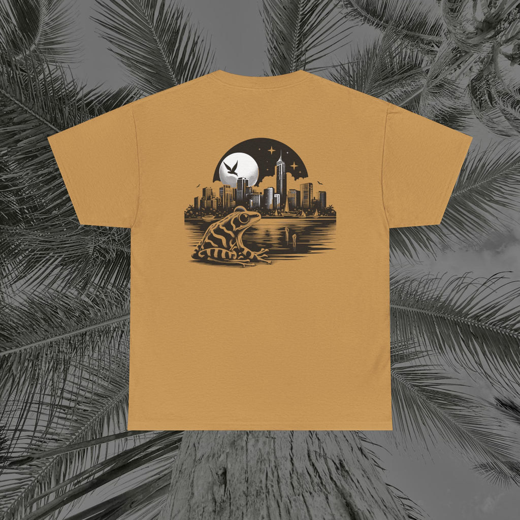 Urban Amphibian - (UNISEX) Heavy Cotton Tee - Aliento De Vida