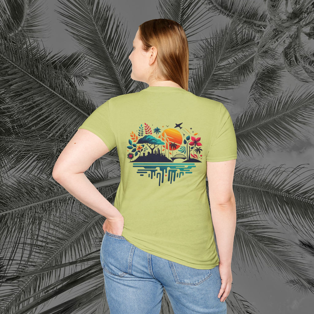 Vibrant Vibes - (UNISEX) Soft style T-Shirt - Aliento De Vida