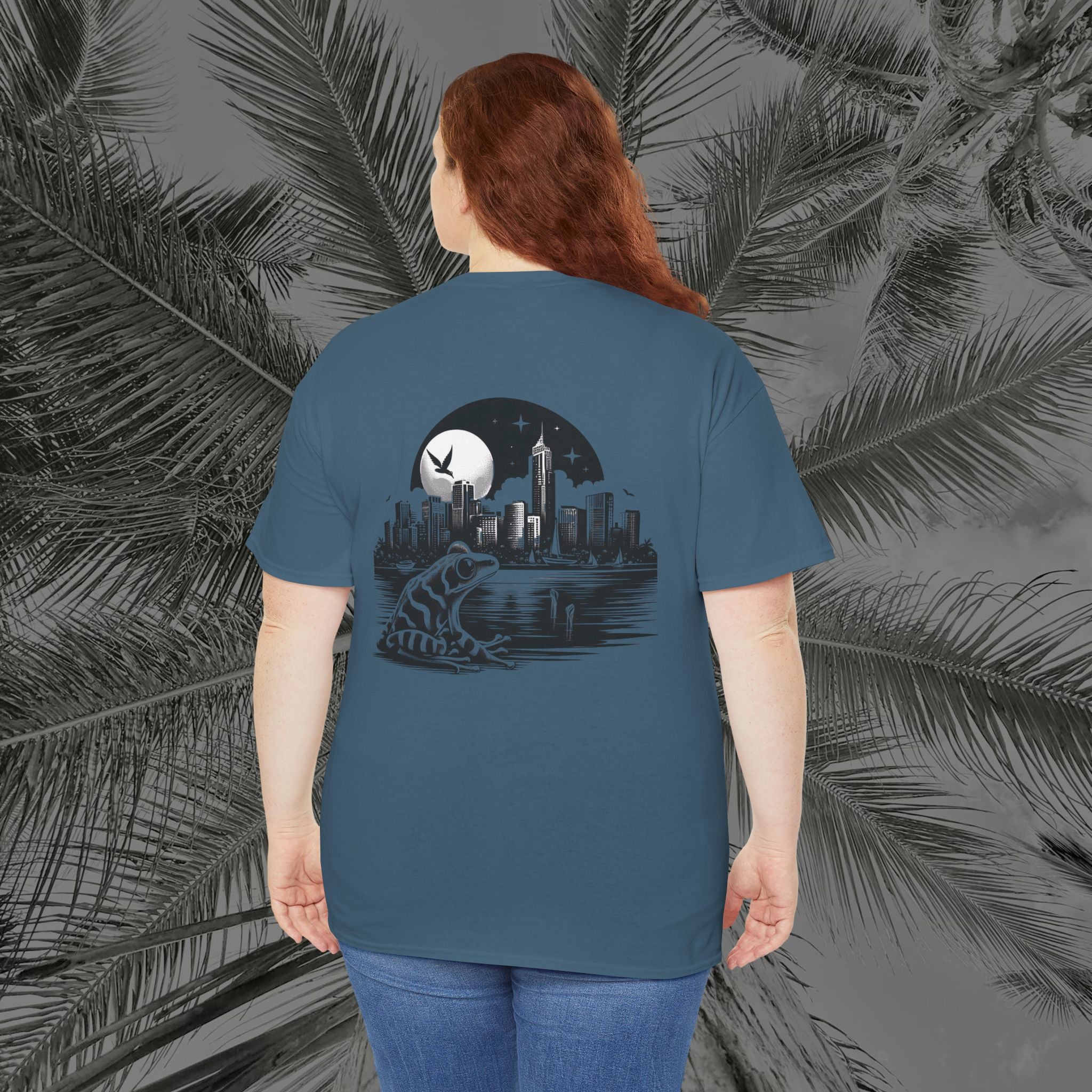 Urban Amphibian - (UNISEX) Heavy Cotton Tee - Aliento De Vida