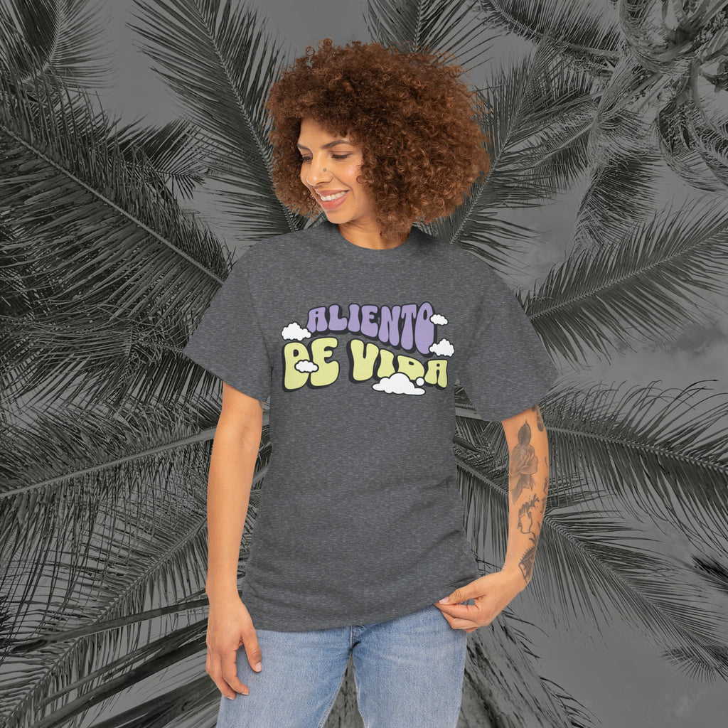 Clouds #1 - (UNISEX) Heavy Cotton T-Shirt - Aliento De Vida