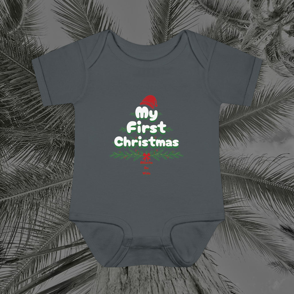 Tiny Claus in Training - (UNISEX) Baby Bodysuit / Infant Onesie - Aliento De Vida