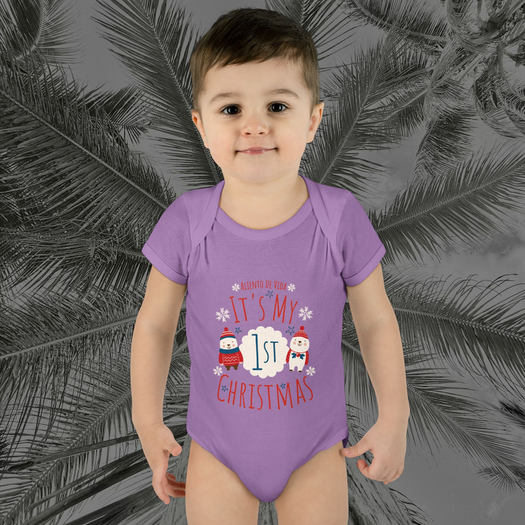 Little North Pole Newbie - (UNISEX) Baby Bodysuit / Infant Onesie - Aliento De Vida