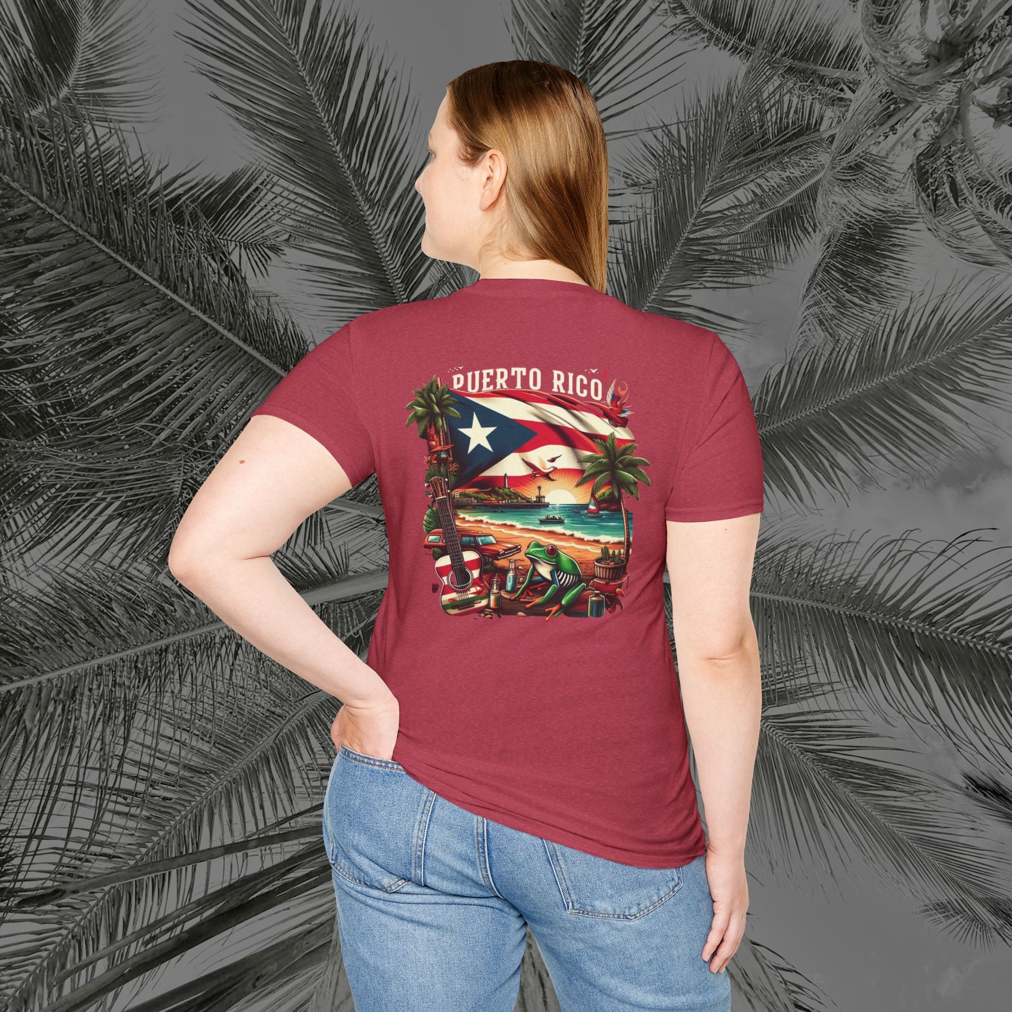Coqui De La Playa - PR COLLECTION - (UNISEX) T-Shirt - Aliento De Vida