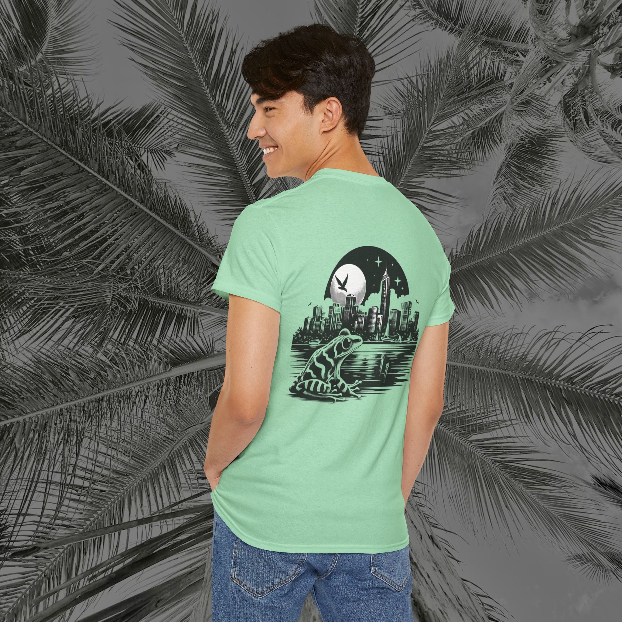 Urban Amphibian - (UNISEX) Heavy Cotton Tee - Aliento De Vida