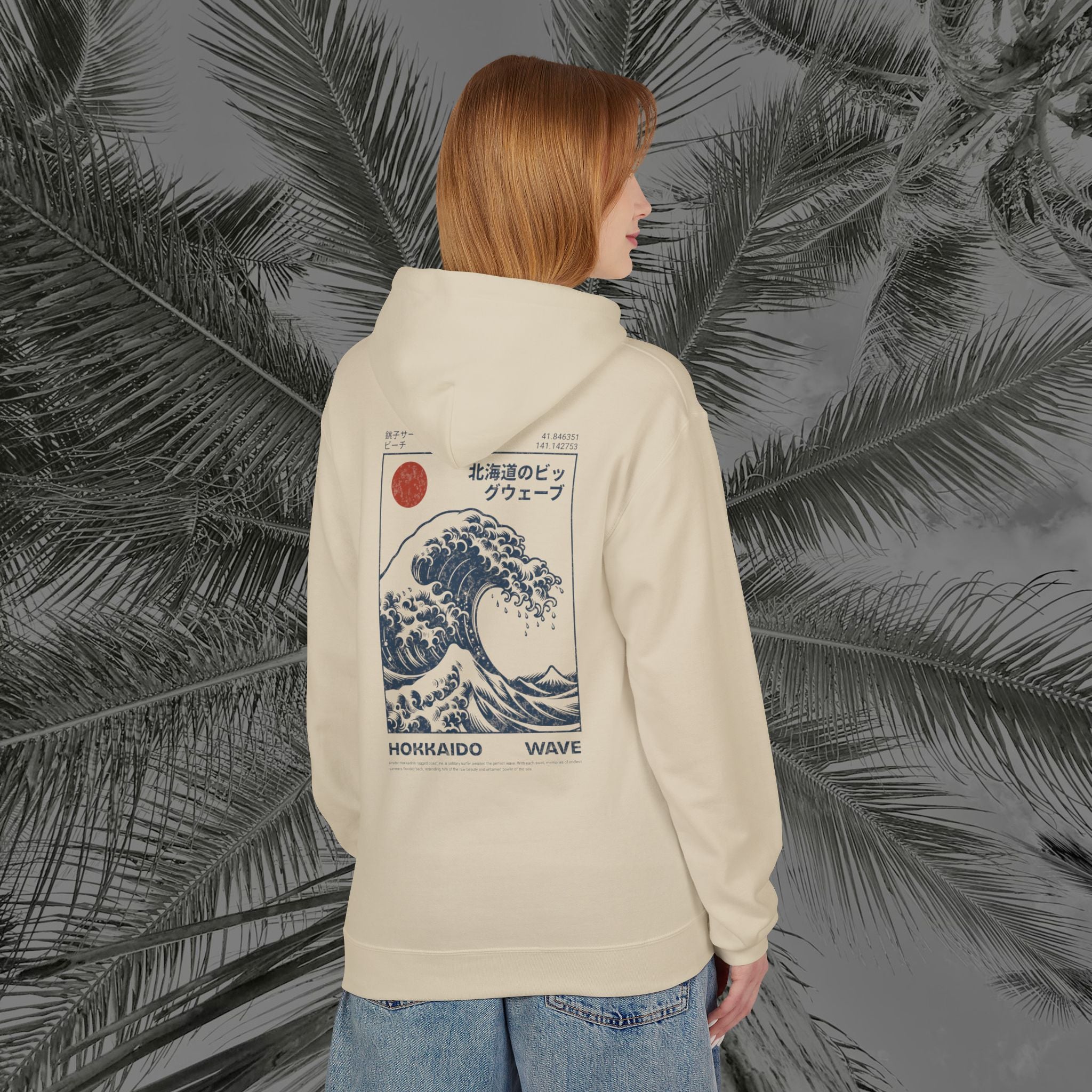 Nami of the North - (UNISEX) Midweight Hoodie - Aliento de Vida