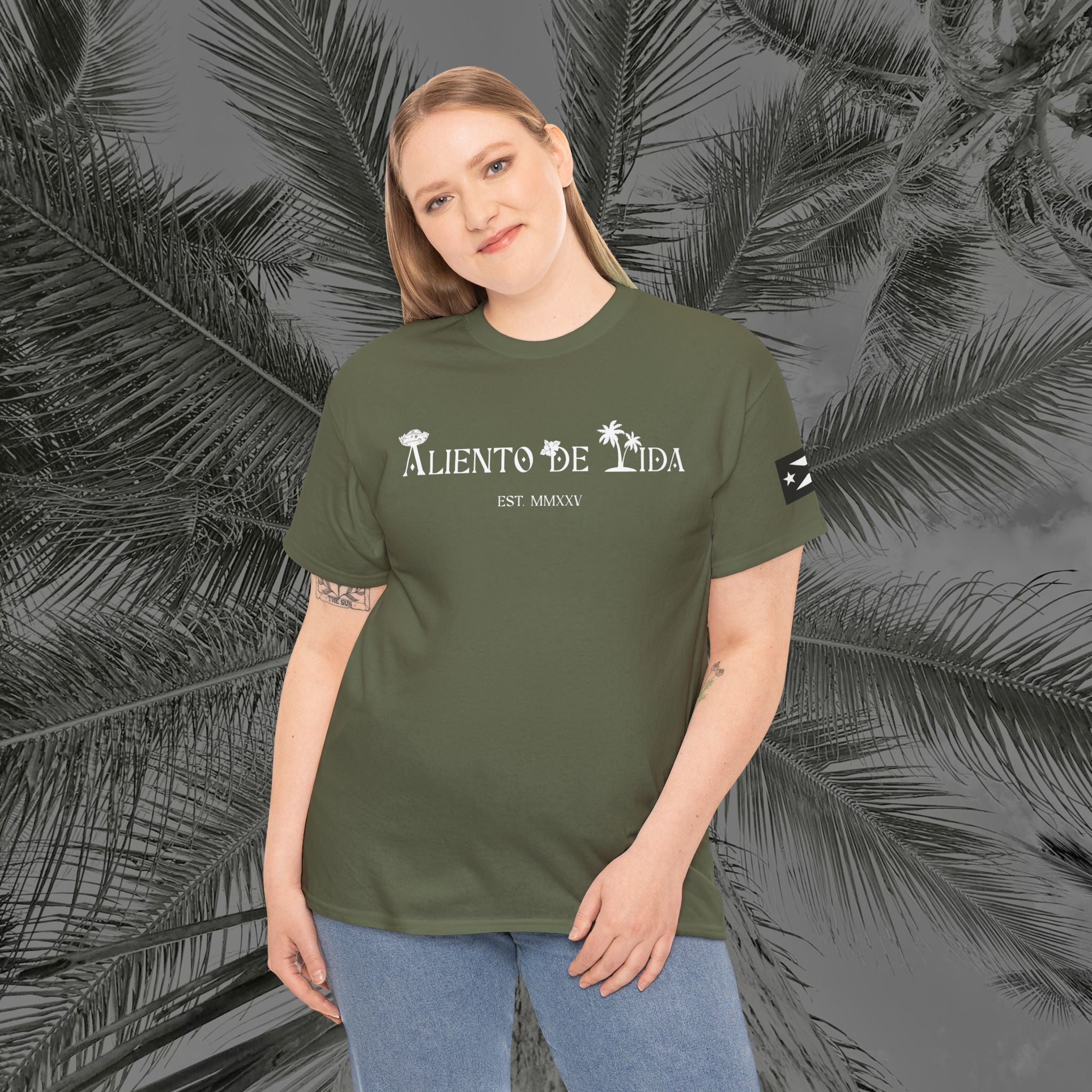 Coqui Love V2 - PR COLLECTION - (UNISEX) Heavy Cotton Tee - Aliento De Vida