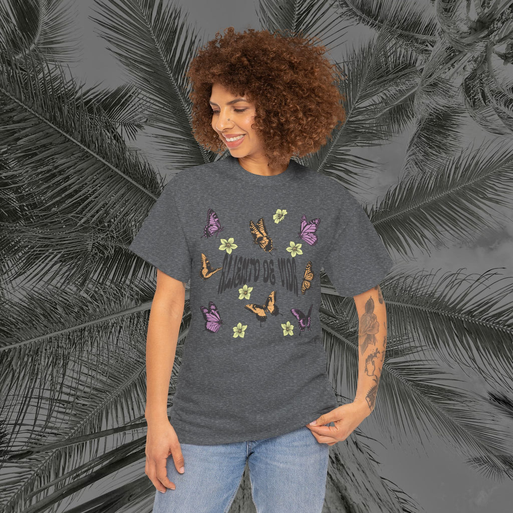 Butterfly Effect - (UNISEX) Heavy Cotton T-Shirt - Aliento De Vida