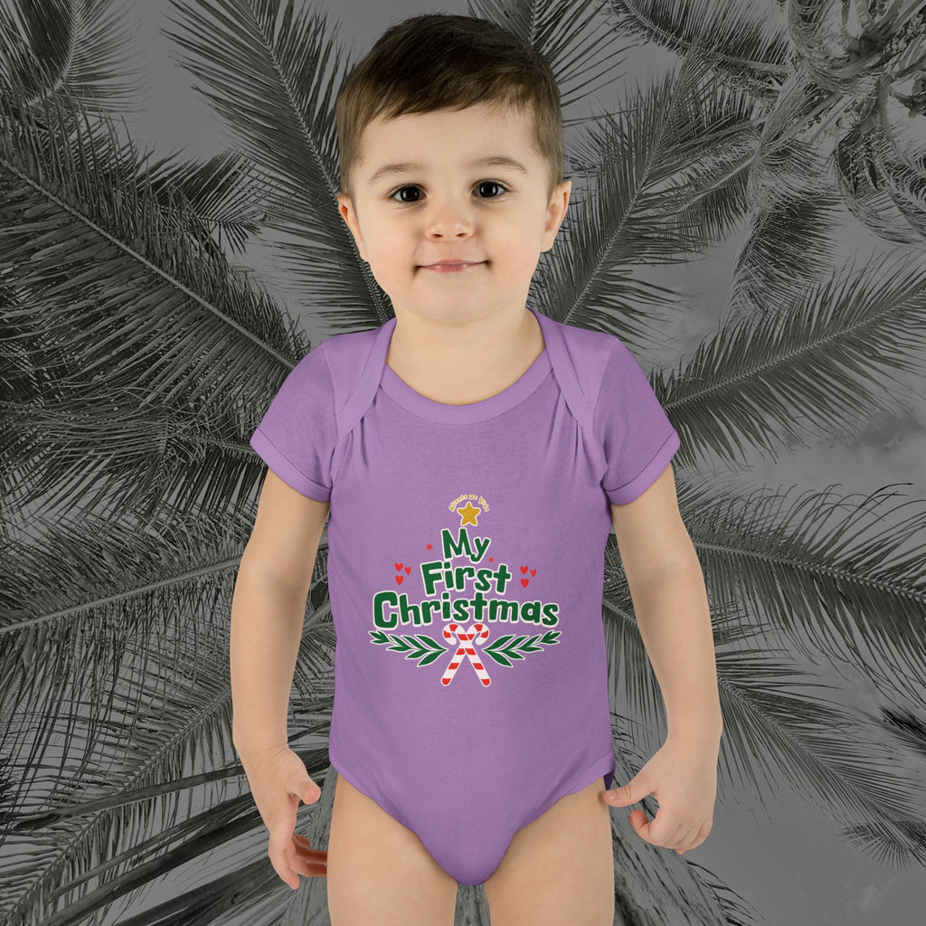 Tiny Tree Topper - (UNISEX) Baby Bodysuit / Infant Onesie - Aliento De Vida