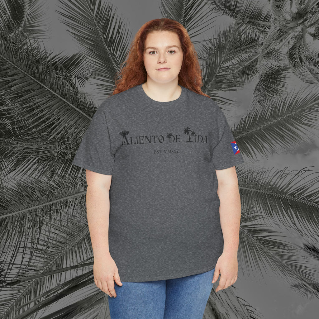 WE ARE PUERTO RICAN - PR COLLECTION - (UNISEX) Heavy Cotton Tee - Aliento De Vida