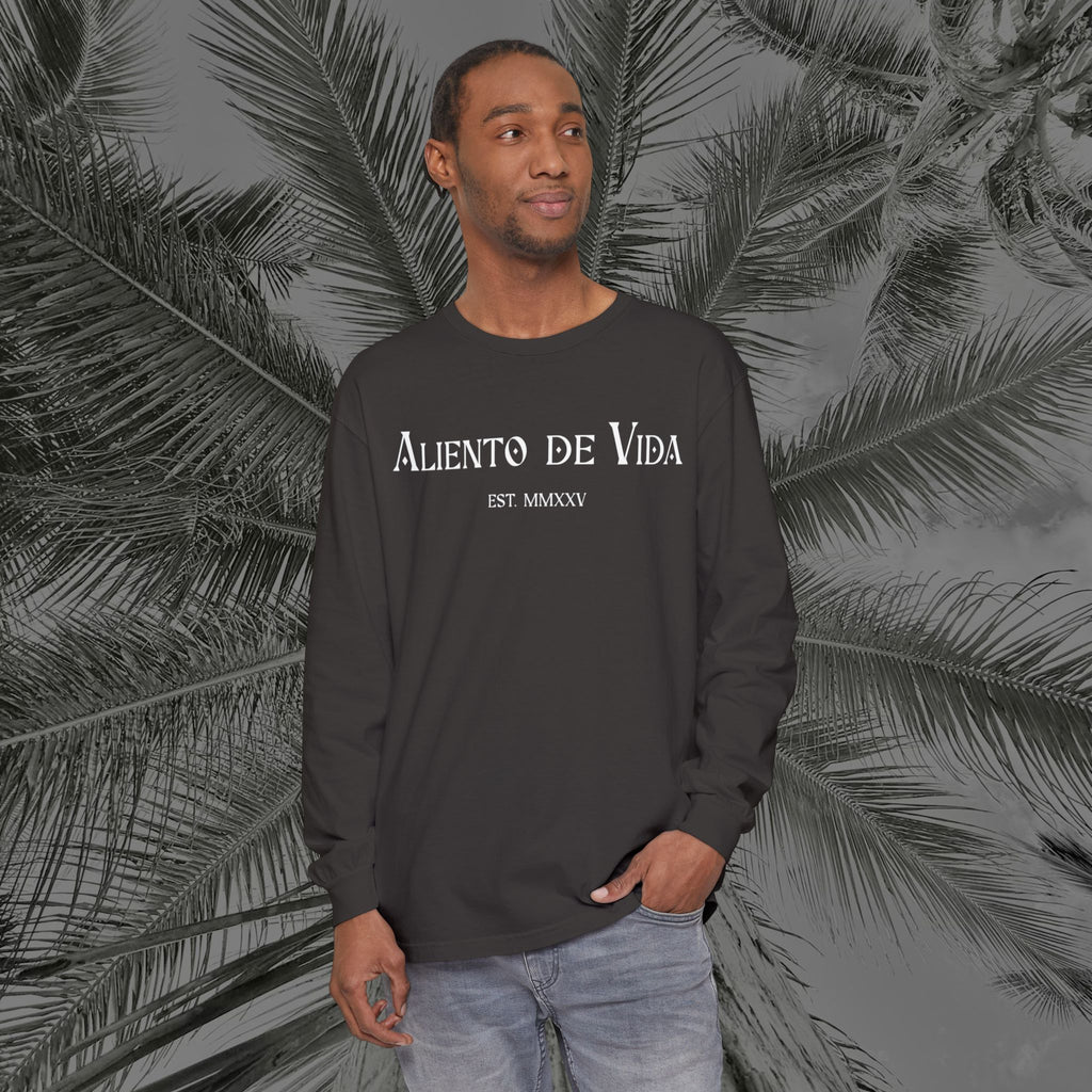 Throne of the Divine - (UNISEX) Long Sleeve Shirt - Aliento De Vida