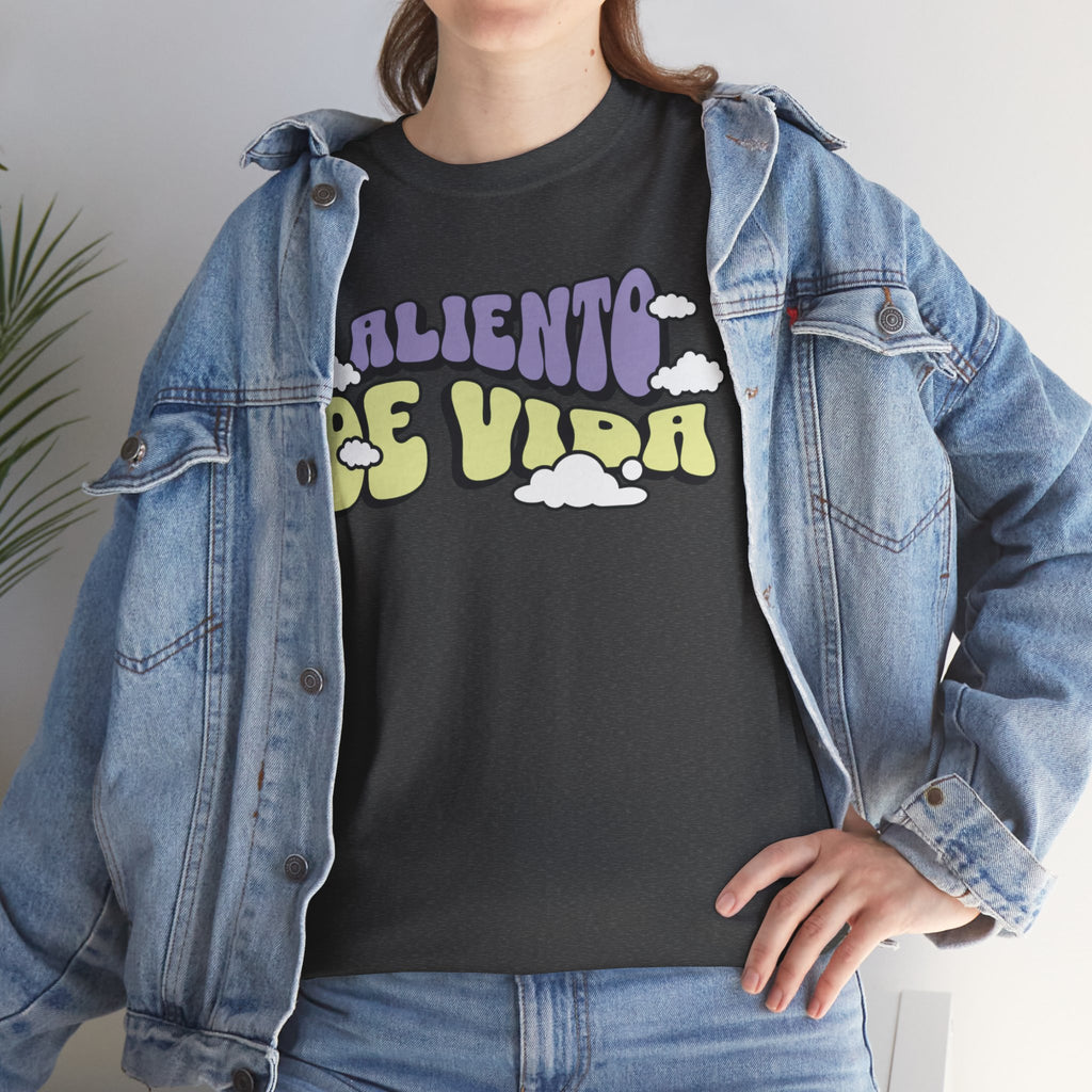 Clouds #1 - (UNISEX) Heavy Cotton T-Shirt - Aliento De Vida