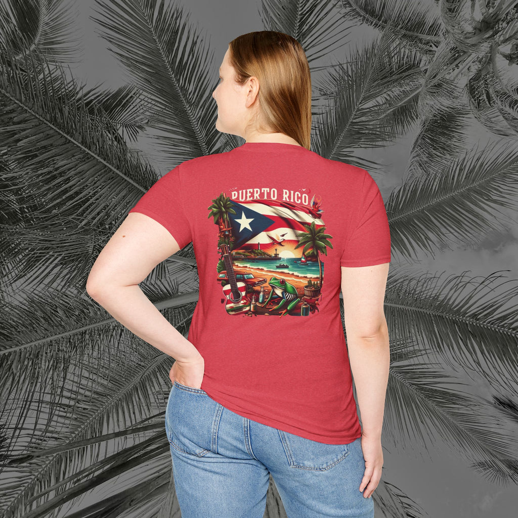 Coqui De La Playa - PR COLLECTION - (UNISEX) T-Shirt - Aliento De Vida