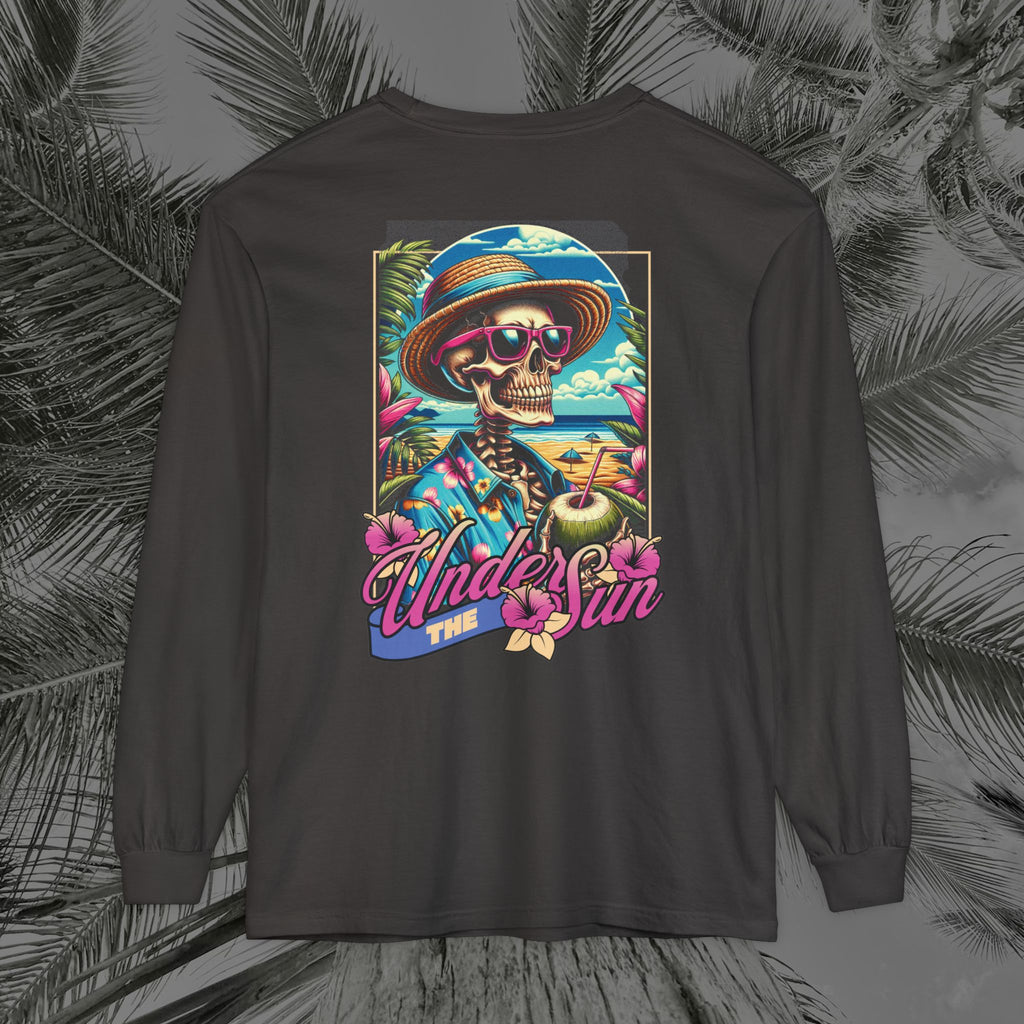 Resting Beach Face - (UNISEX) Long Sleeve Shirt - Aliento De Vida