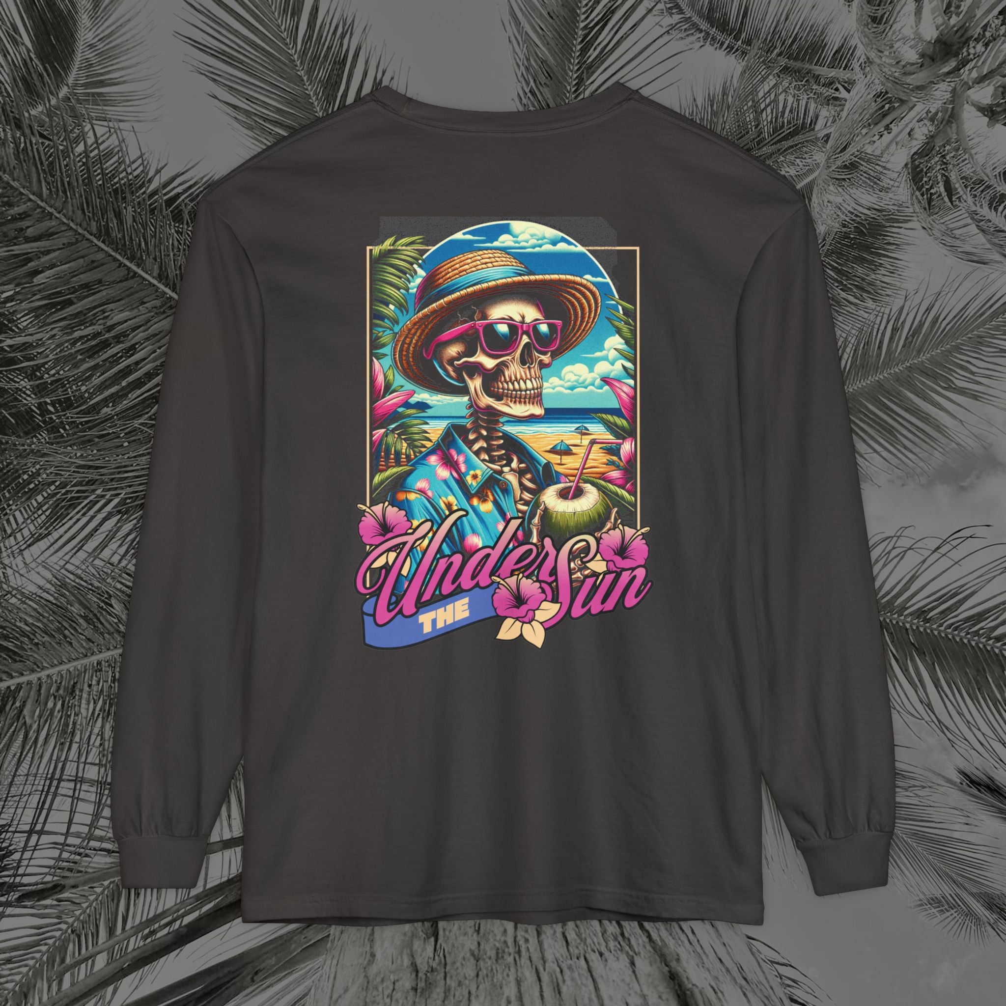 Resting Beach Face - (UNISEX) Long Sleeve Shirt - Aliento De Vida