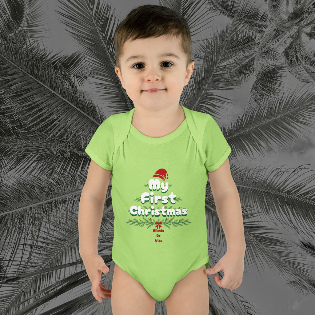 Tiny Claus in Training - (UNISEX) Baby Bodysuit / Infant Onesie - Aliento De Vida